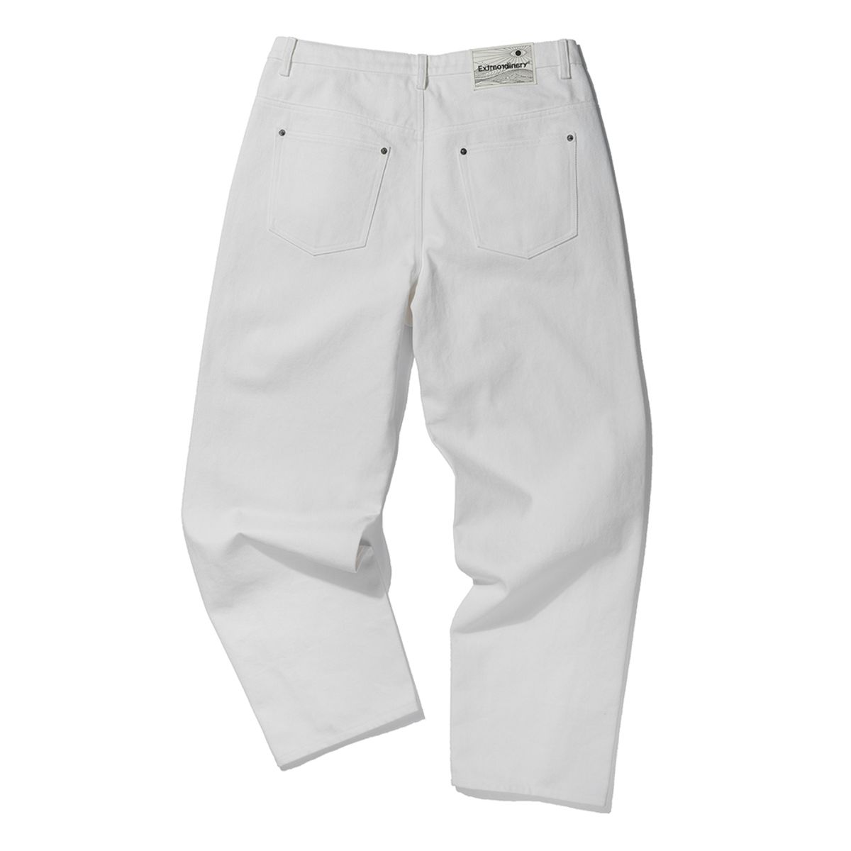 엑스트라오디너리(EXTRAORDINARY) CARPENTER WASHED PANTS  WHITE