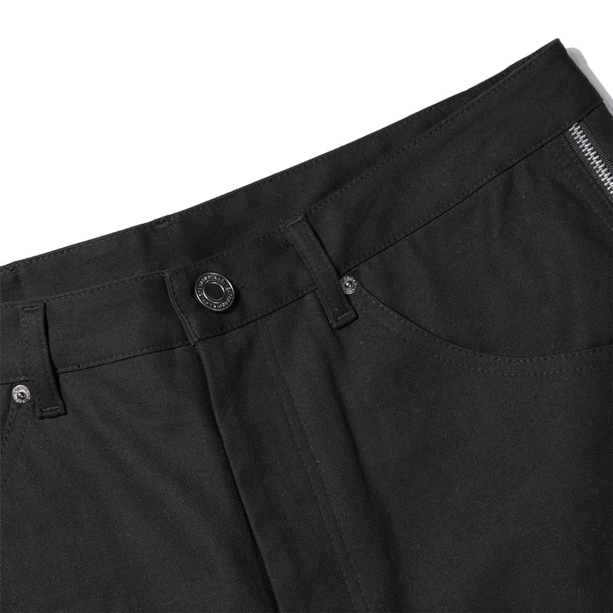 엑스트라오디너리(EXTRAORDINARY) SIDE ZIPPER PANTS  BLACK