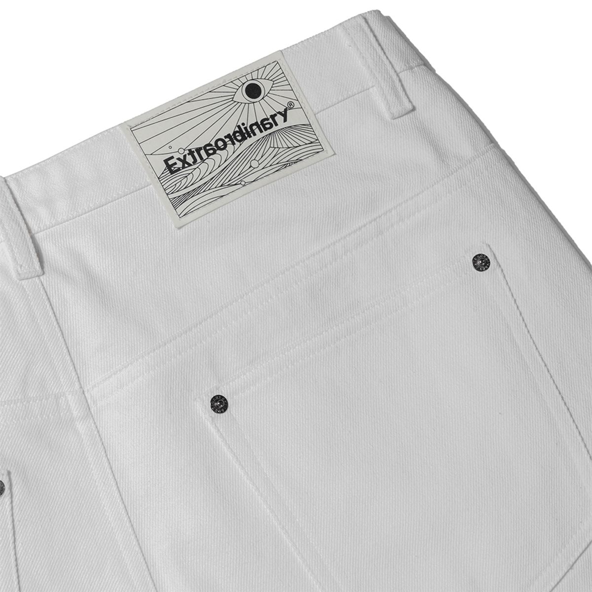엑스트라오디너리(EXTRAORDINARY) SIDE ZIPPER PANTS  WHITE
