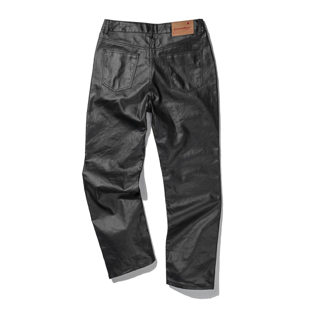 엑스트라오디너리(EXTRAORDINARY) COATING JEANS  BLACK