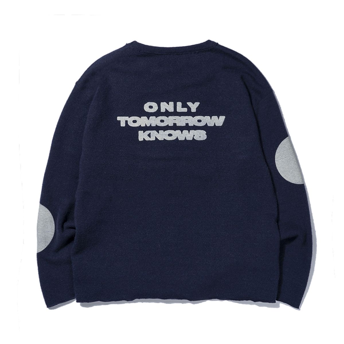 엑스트라오디너리(EXTRAORDINARY) NOBODY KNOWS CREWNECK  NAVY