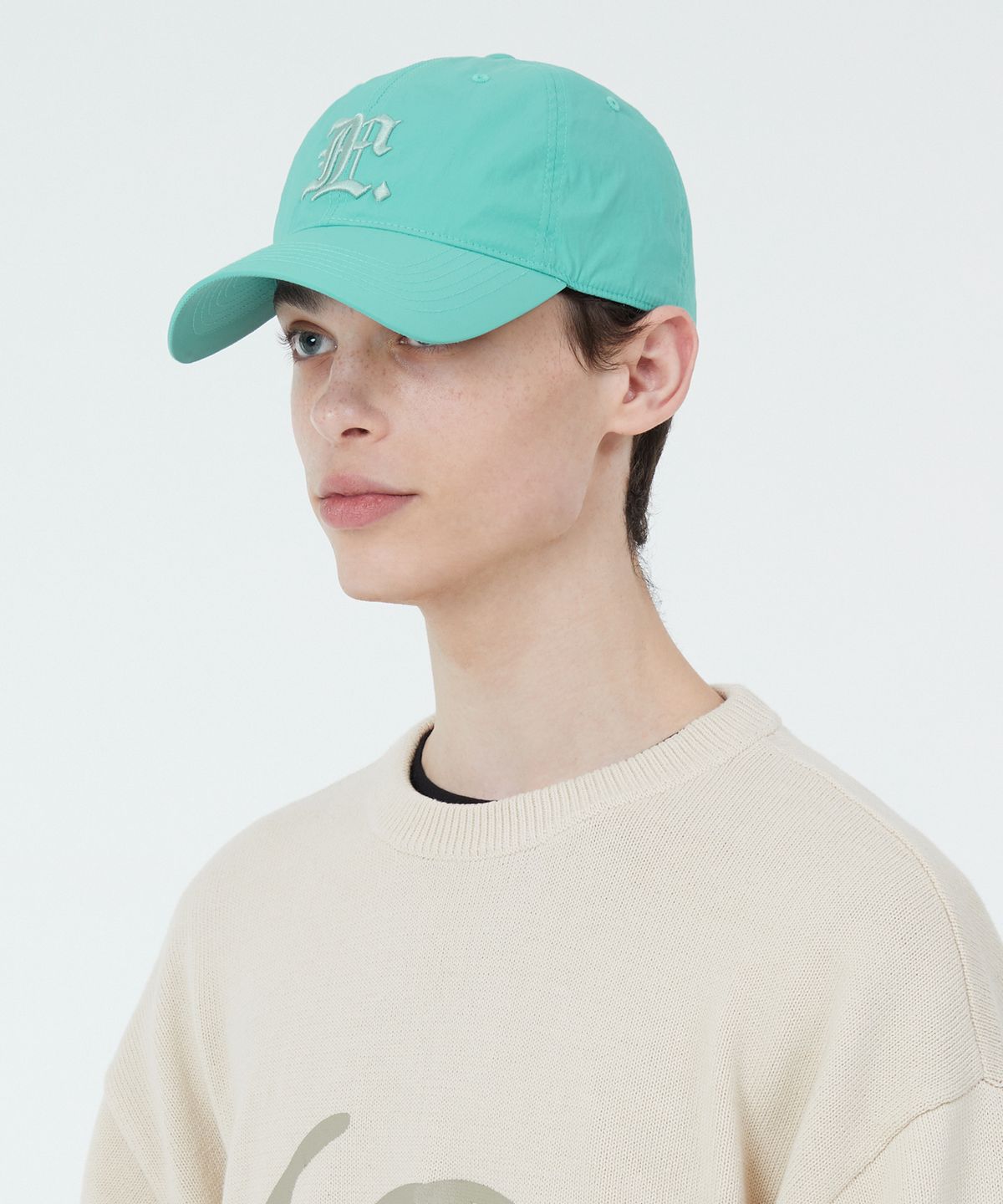 엘엠씨(LMC) GOTHIC NYLON 6PANEL CAP teal