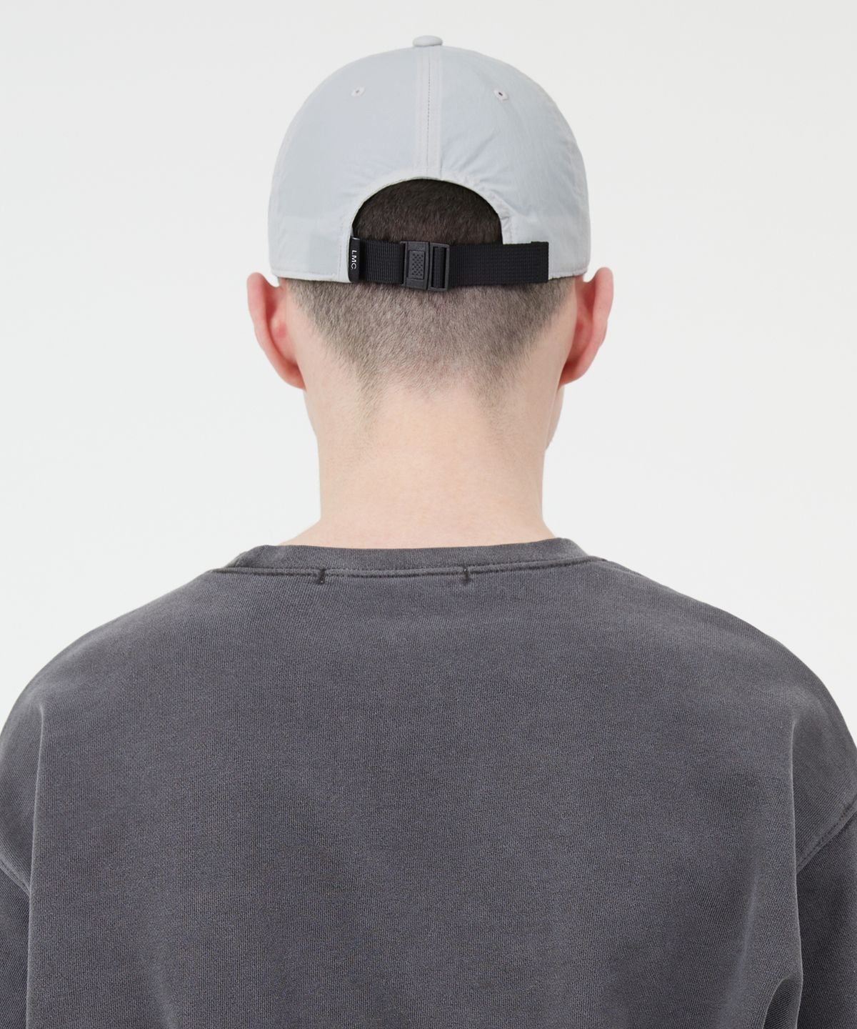엘엠씨(LMC) GOTHIC NYLON 6PANEL CAP light gray