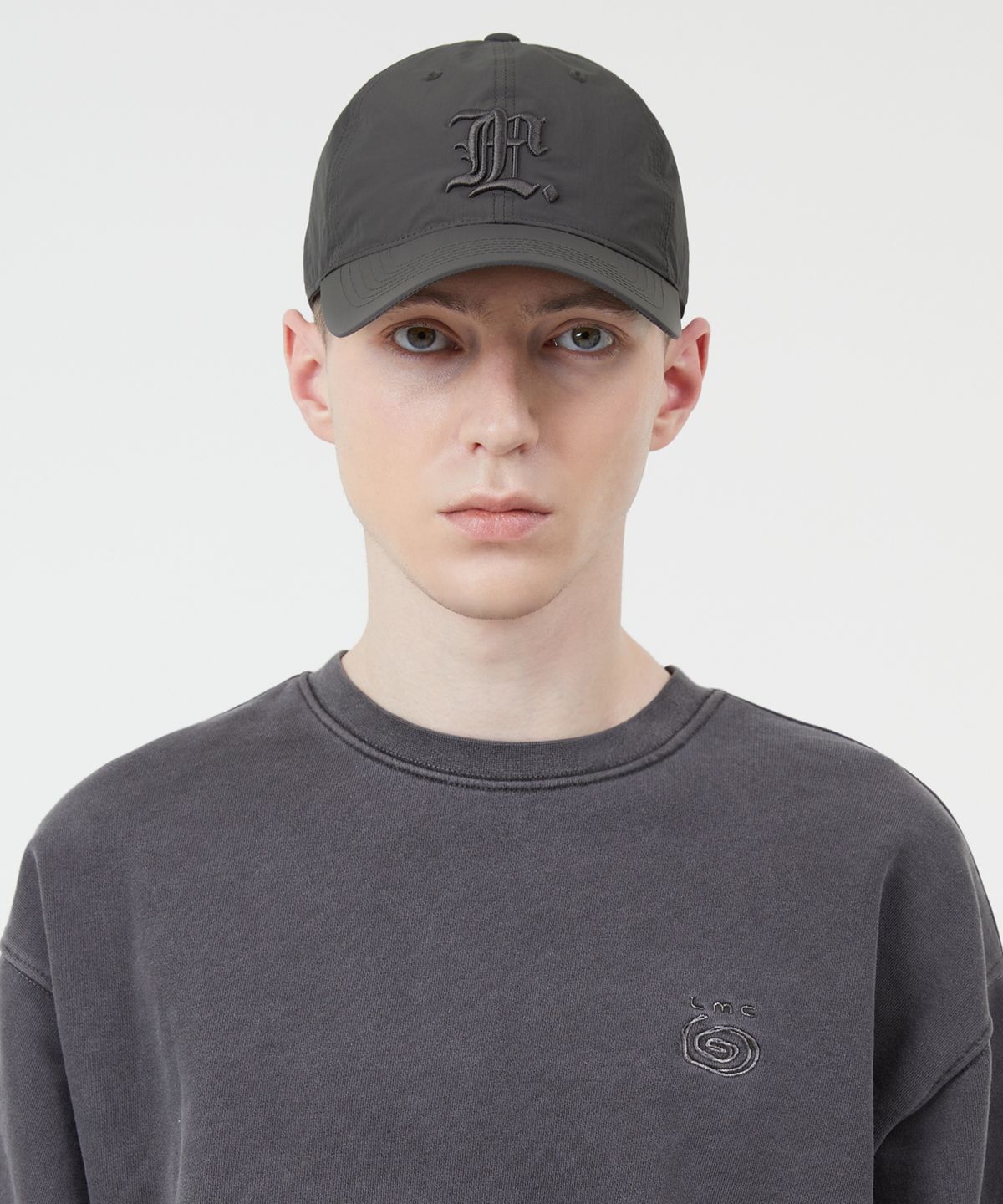 엘엠씨(LMC) GOTHIC NYLON 6PANEL CAP dark gray