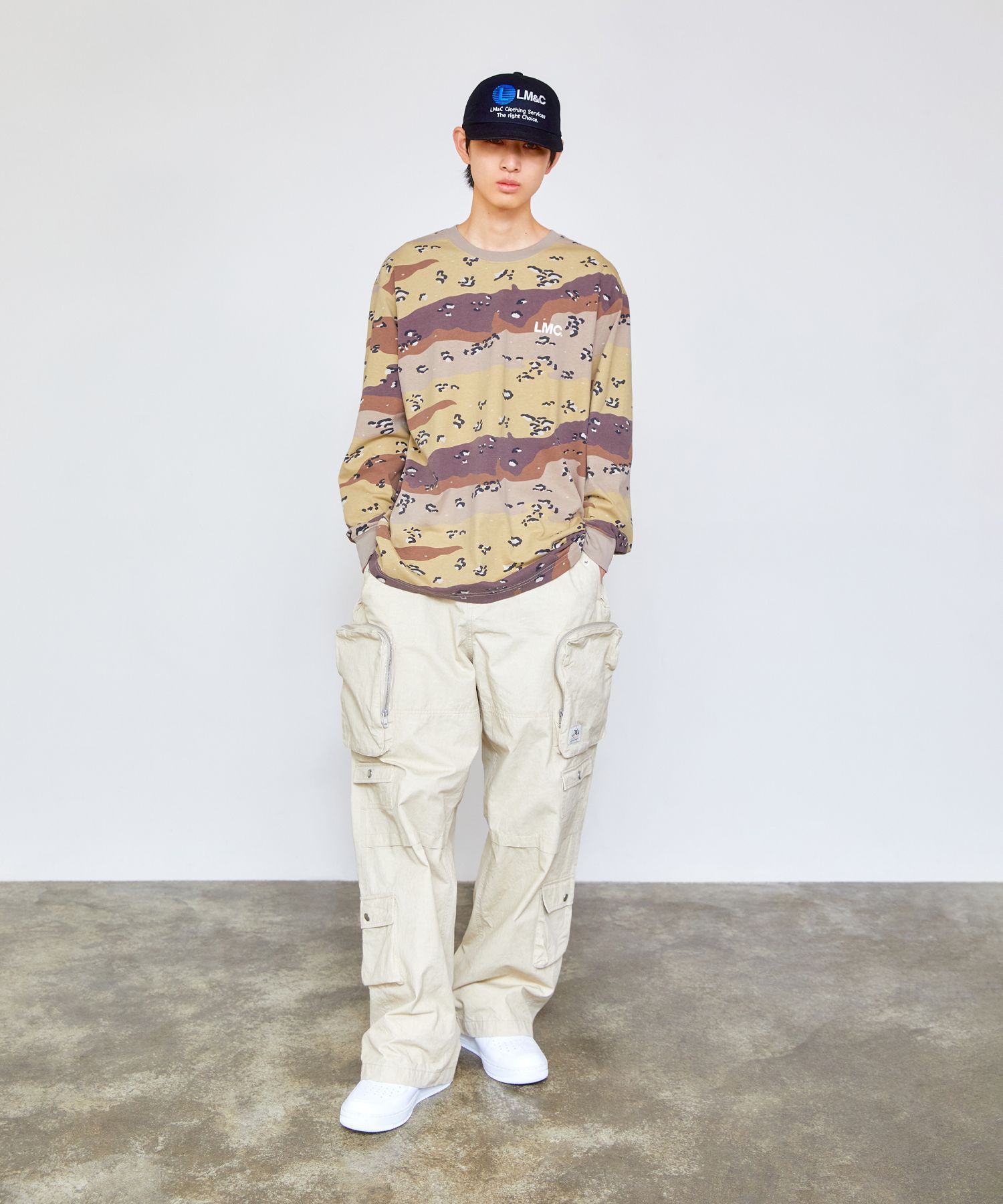 ★2024FW新作★LMC★OG COMBO LONG SLV TEE MUSINSA | LMC LMC OG COMBO LONG SLV TEE ash blue