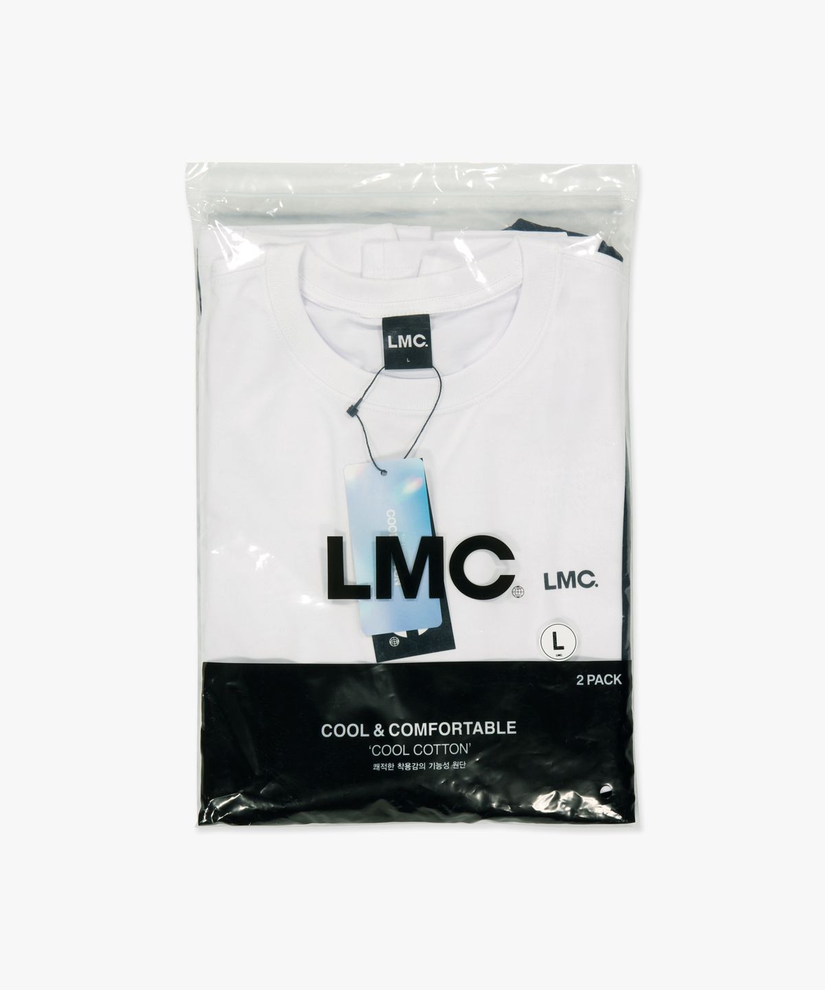 엘엠씨(LMC) COOL COTTON S OG LONG SLV TEE 2PACK none