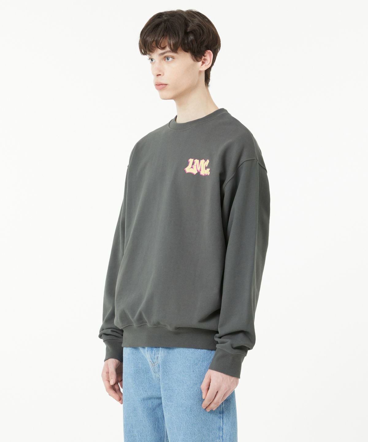 엘엠씨(LMC) GRAFFITI SWEATSHIRT charcoal