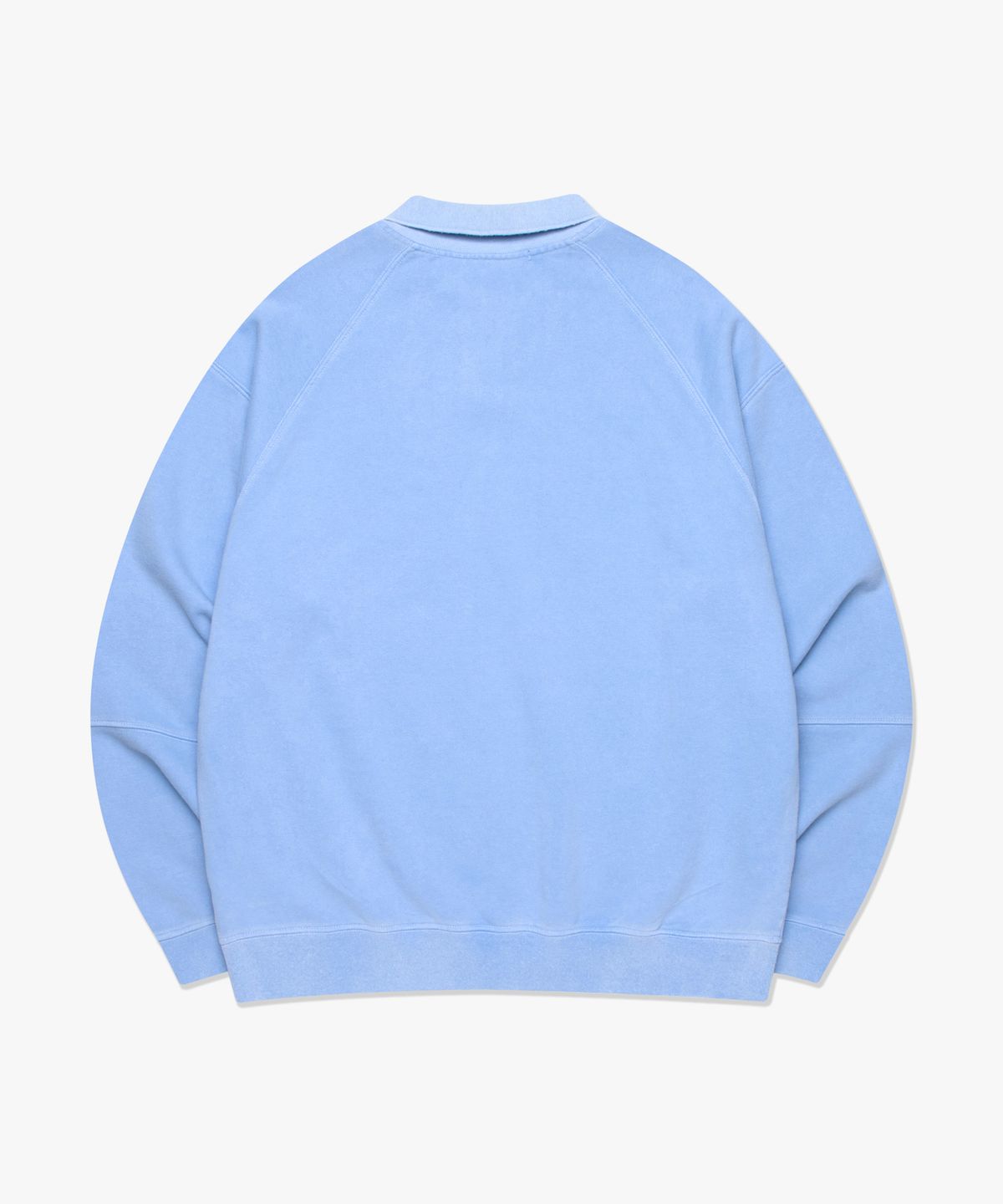 엘엠씨(LMC) OVERDYED GOTHIC OVAL COLLAR SWEATSHIRT sky blue
