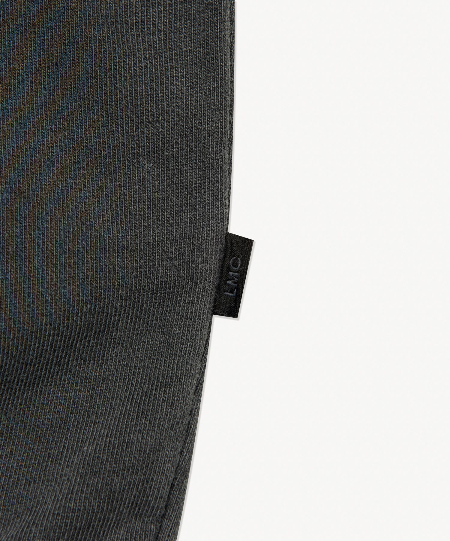 MUSINSA公式 | LMC OVERDYED GOTHIC OVAL COLLAR SWEATSHIRT black