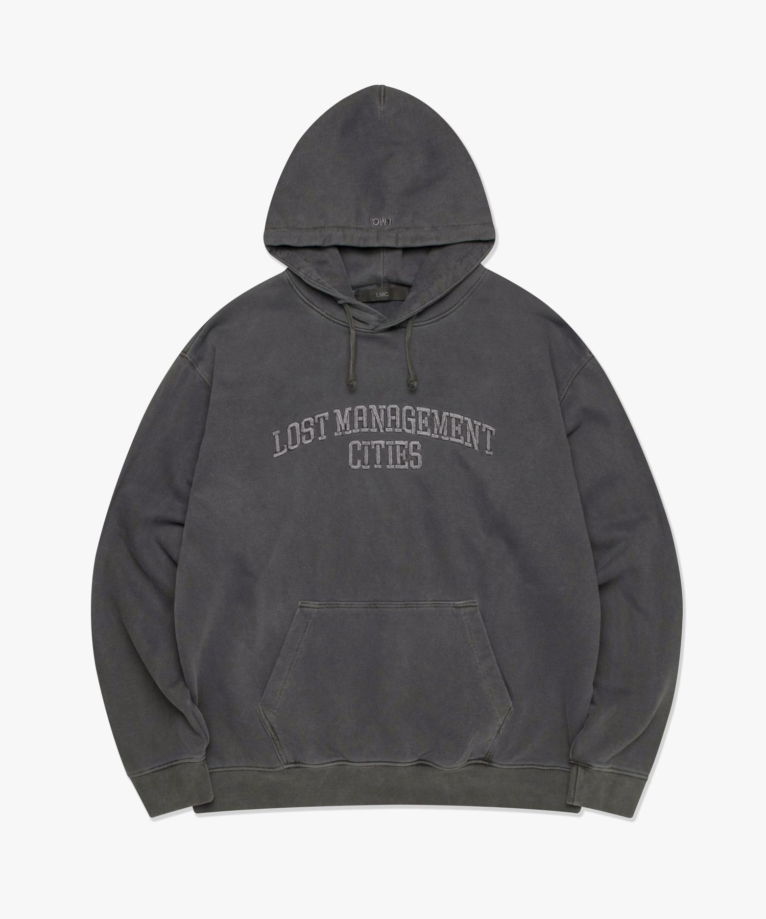 MUSINSA | LMC OVERDYED ARCH FN HOODIE black