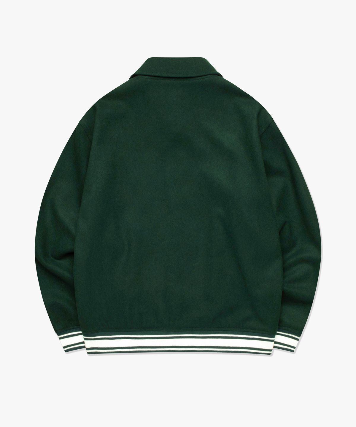 엘엠씨(LMC) CLASSIC WOOL VARSITY JACKET dark green