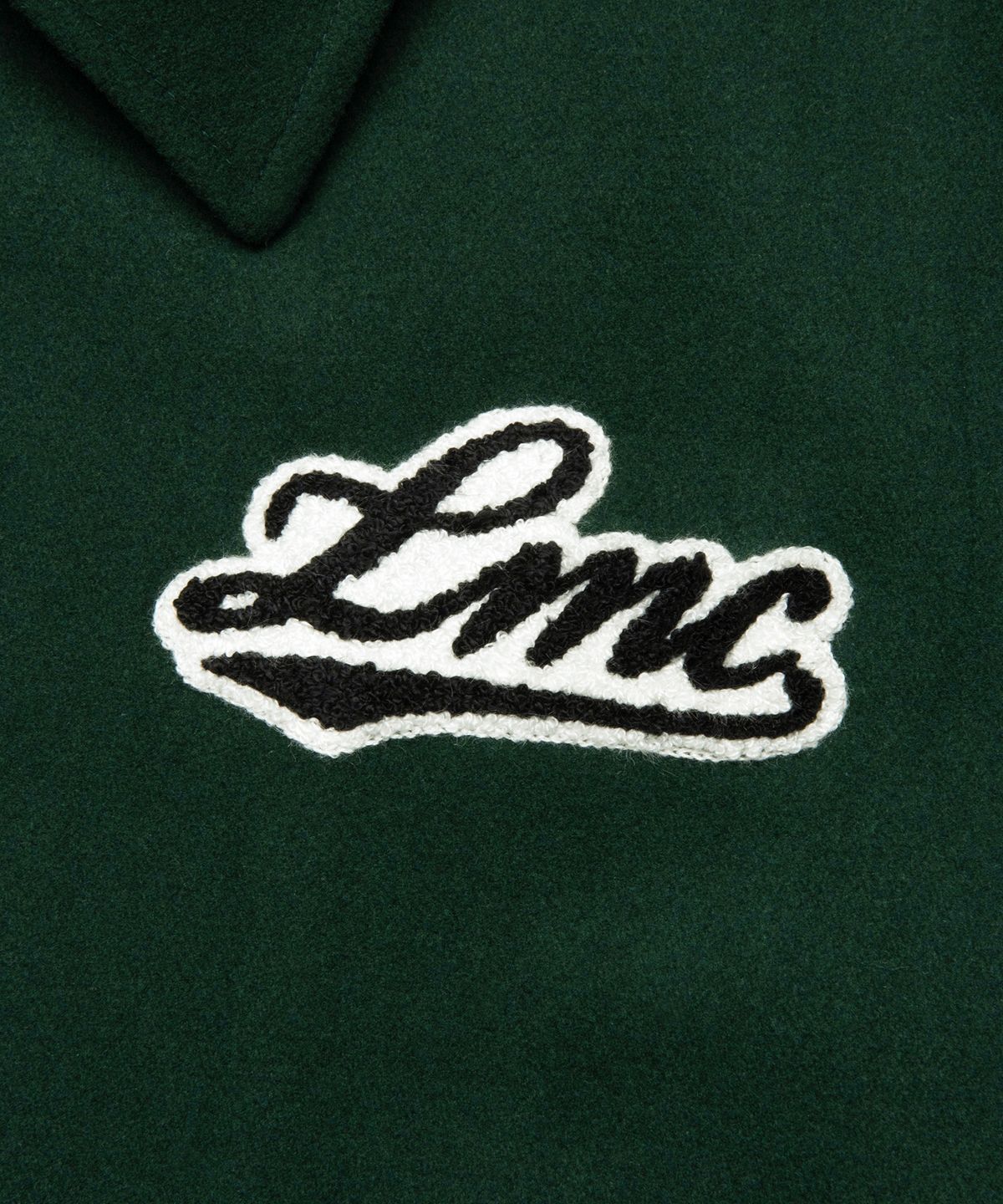 엘엠씨(LMC) CLASSIC WOOL VARSITY JACKET dark green