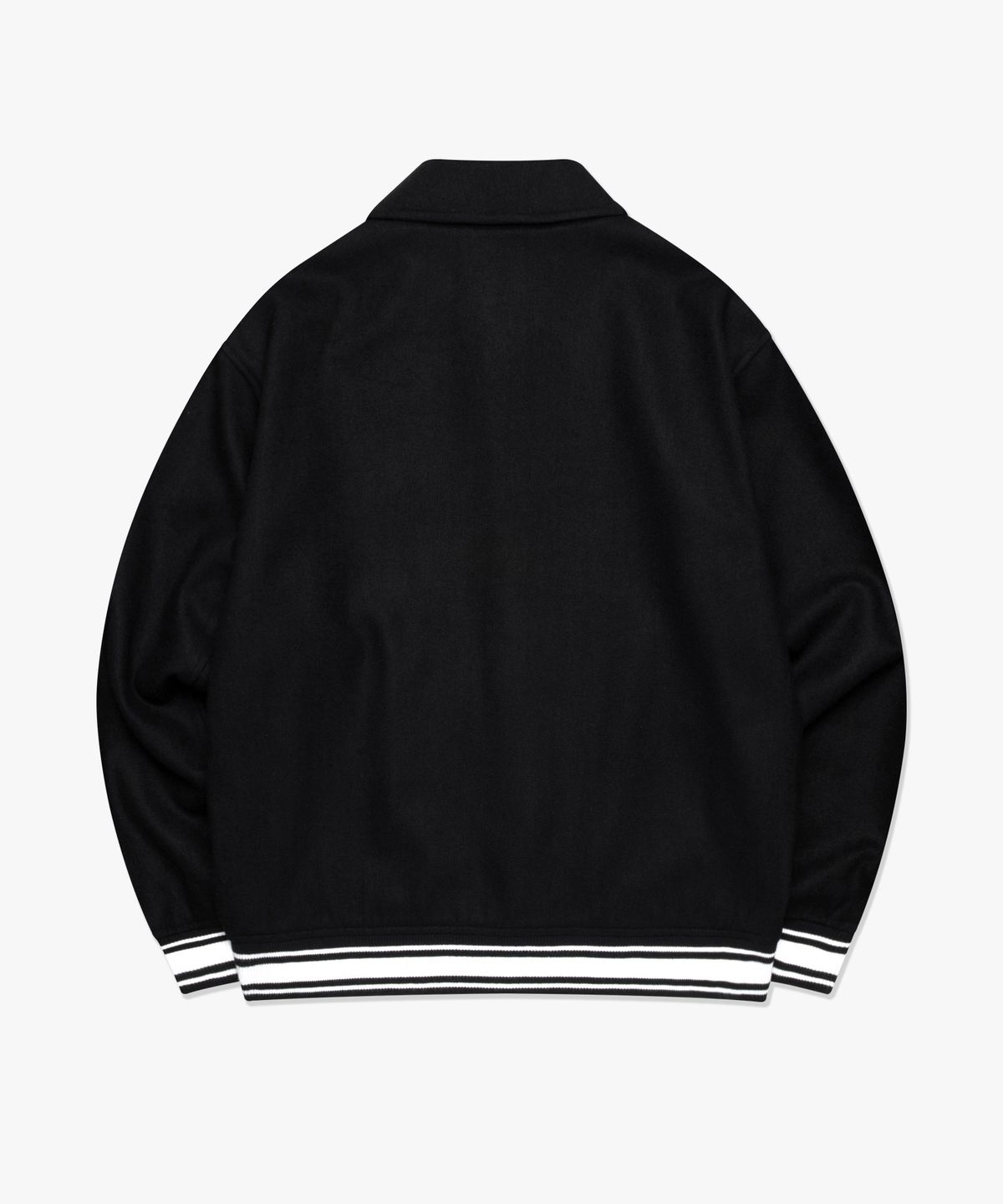 엘엠씨(LMC) CLASSIC WOOL VARSITY JACKET black