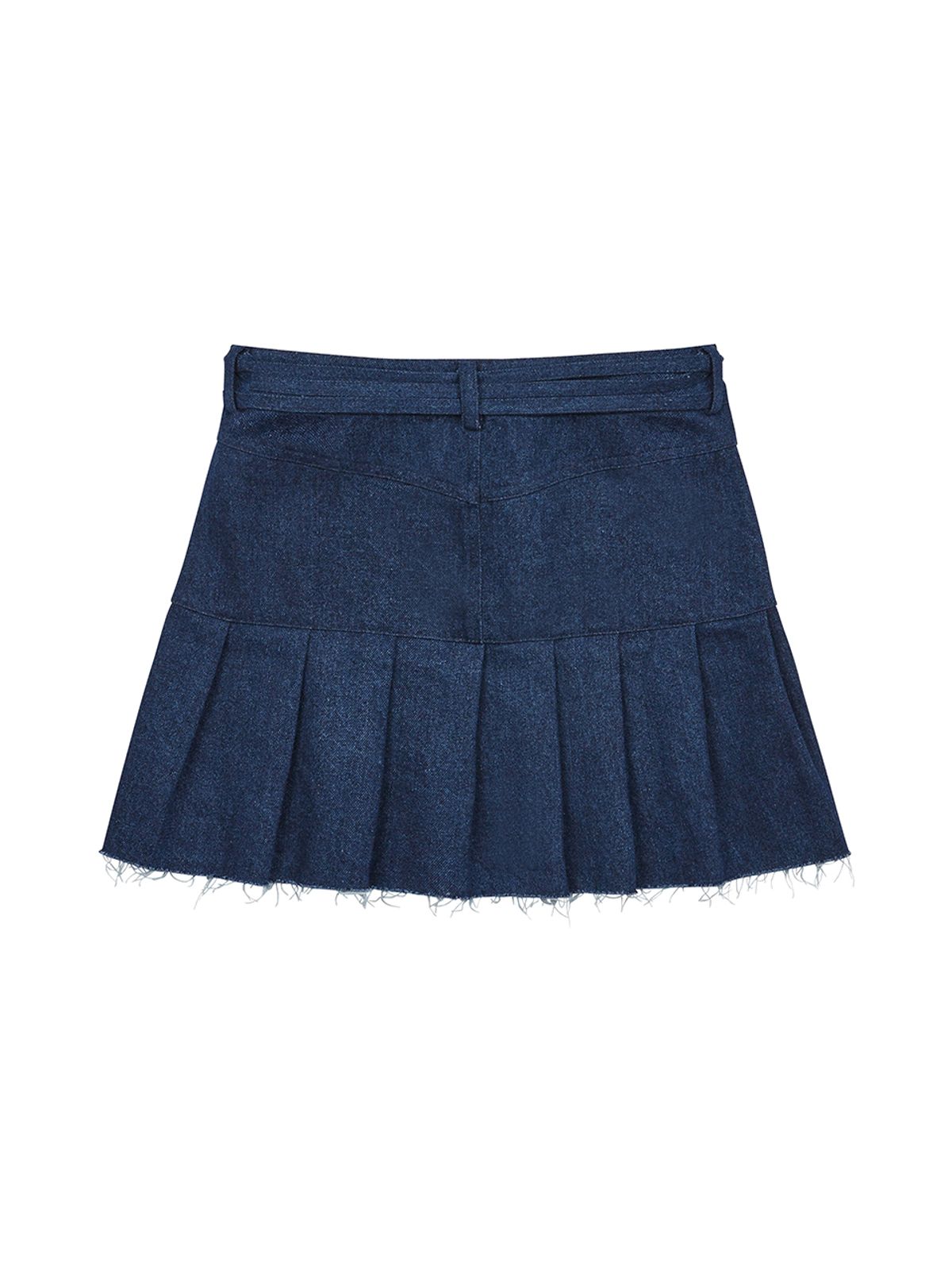 러브이즈트루(LUVISTRUE) DN DENIM SKIRT(BLUE)
