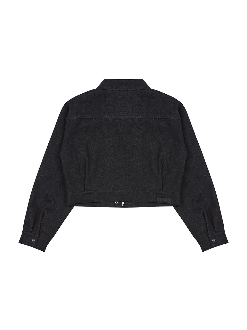 MUSINSA | LUV IS TRUE DN Cropped DENIM JACKET(BLACK)