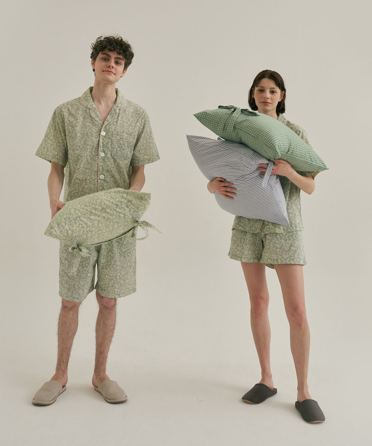 조스라운지(JO'S LOUNGE) (couple) Afternoon Tea Short Pajama Set