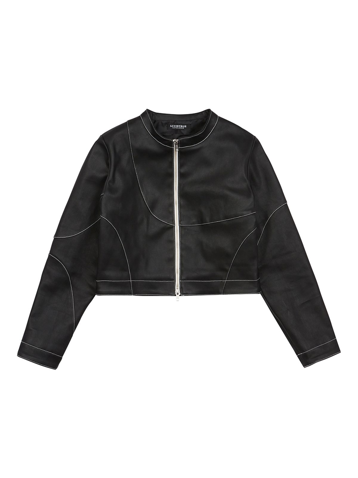 러브이즈트루(LUVISTRUE) DN STITCH BLOUSON(BLACK)
