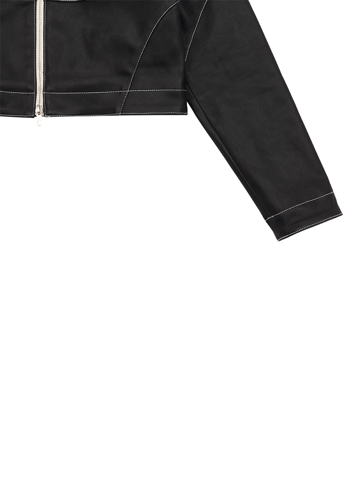 러브이즈트루(LUVISTRUE) DN STITCH BLOUSON(BLACK)