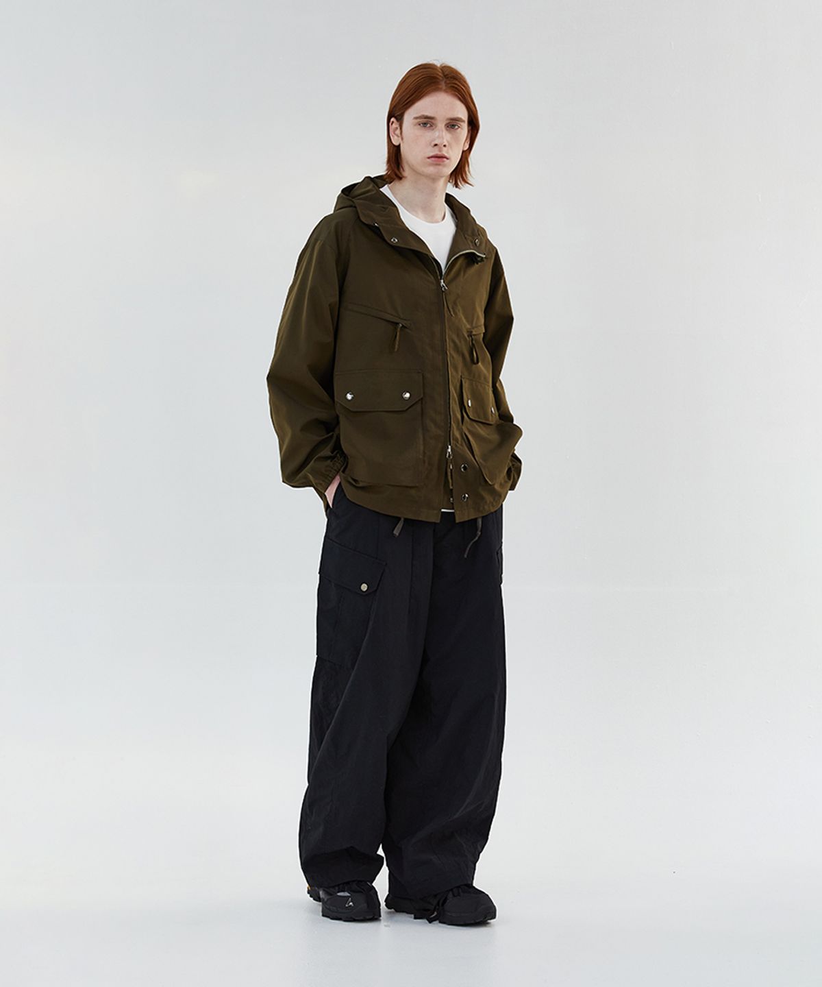 주앙옴므(JUAN HOMME) MOUNTAIN PARKA (KHAKI BROWN)