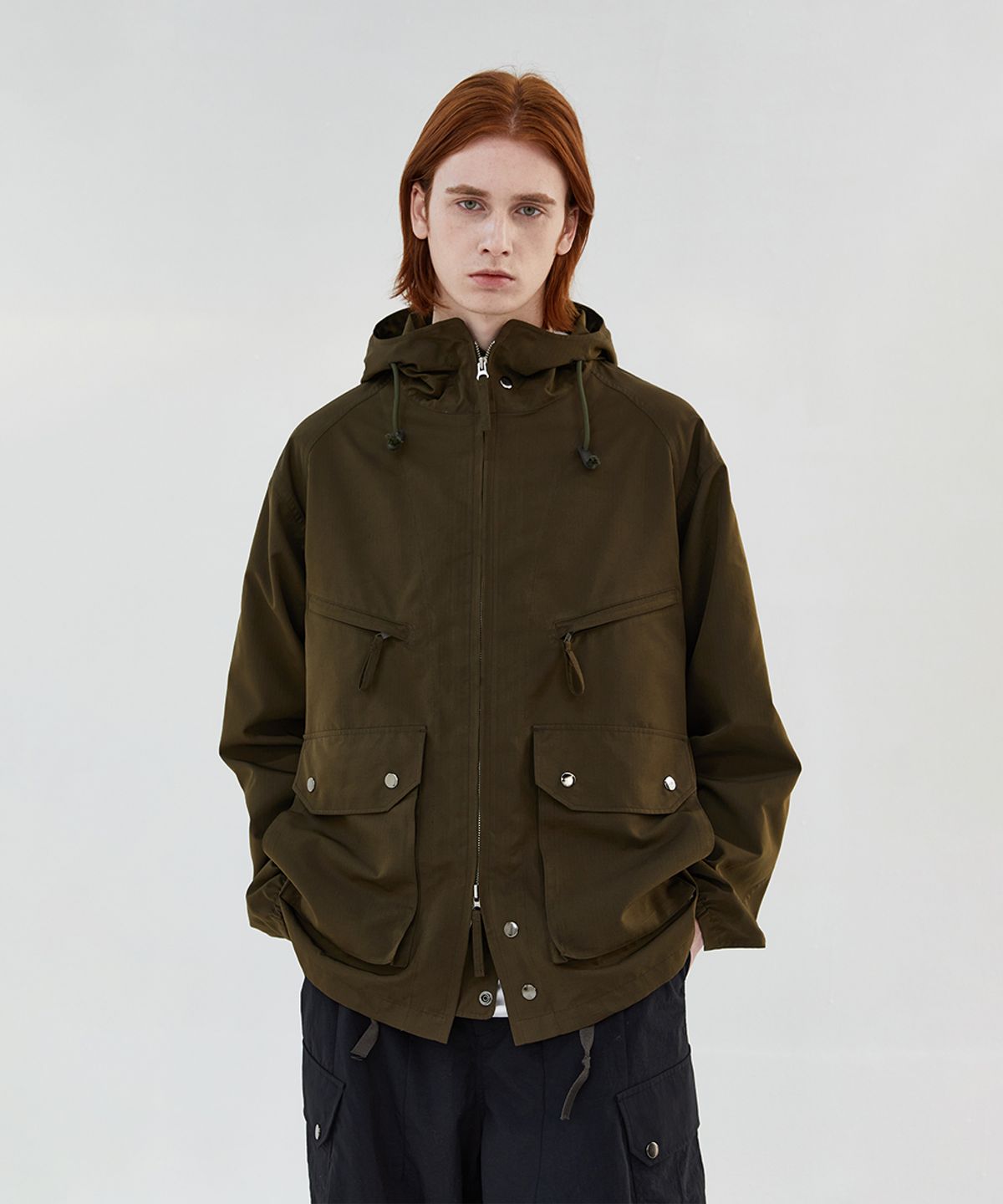 주앙옴므(JUAN HOMME) MOUNTAIN PARKA (KHAKI BROWN)