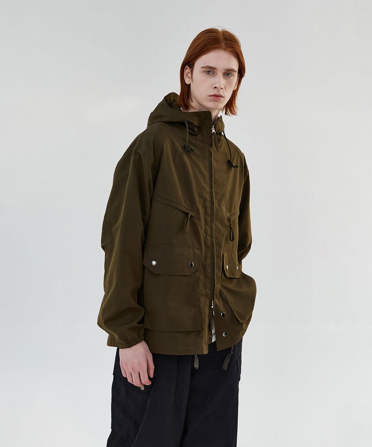 주앙옴므(JUAN HOMME) MOUNTAIN PARKA (KHAKI BROWN)