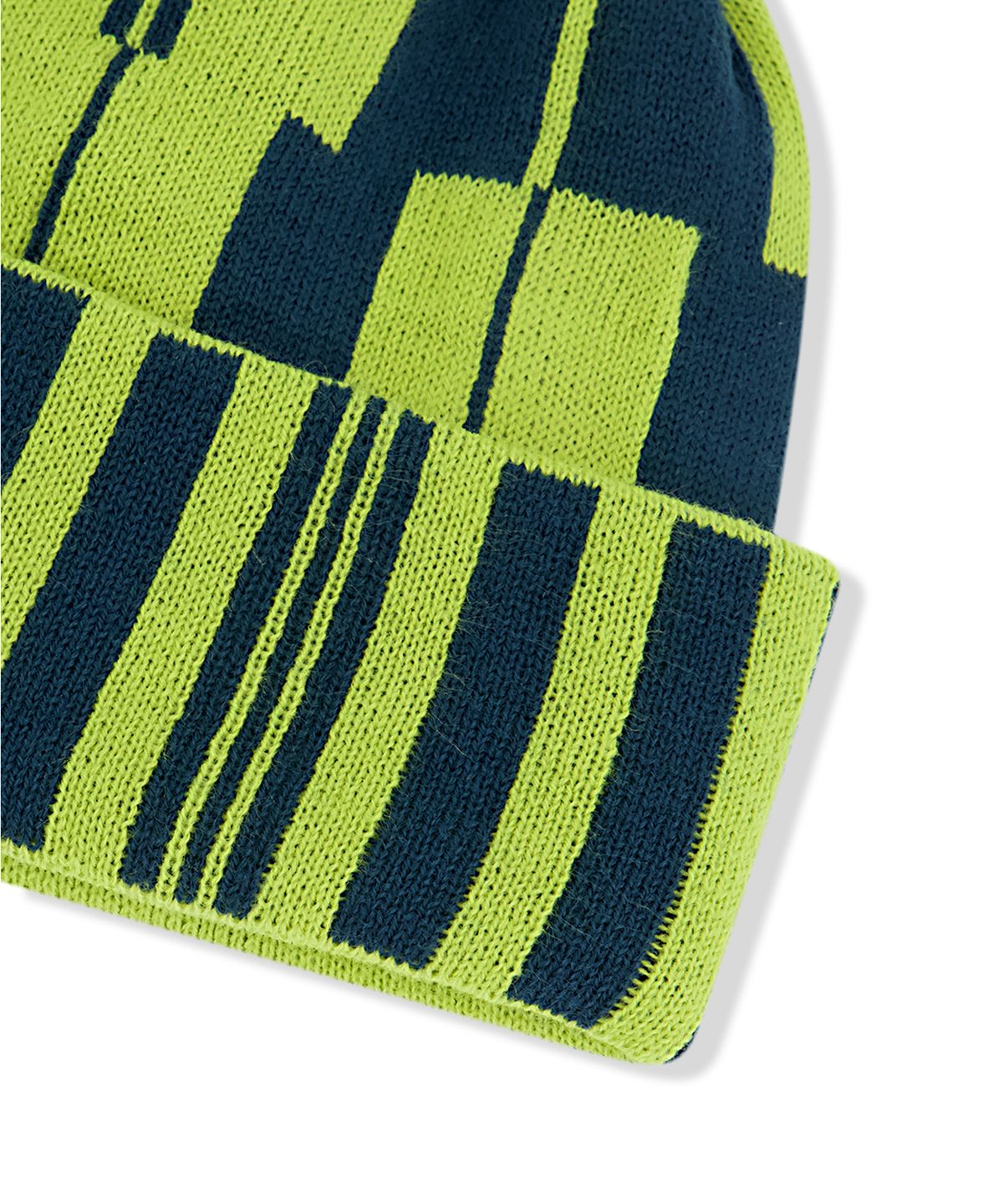 예스아이씨(YESEYESEE) GDB Brick Beanie Lime
