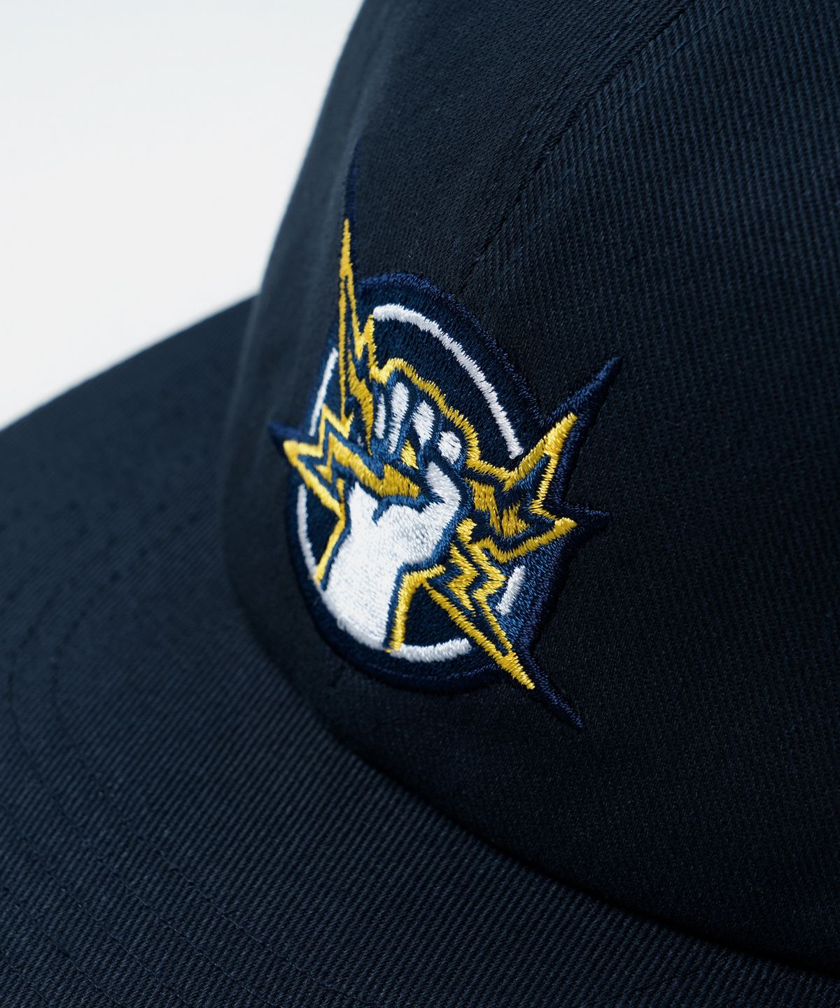 프리즘웍스(FRIZMWORKS) ELECTRICITY M-BADGE BALL CAP _ NAVY