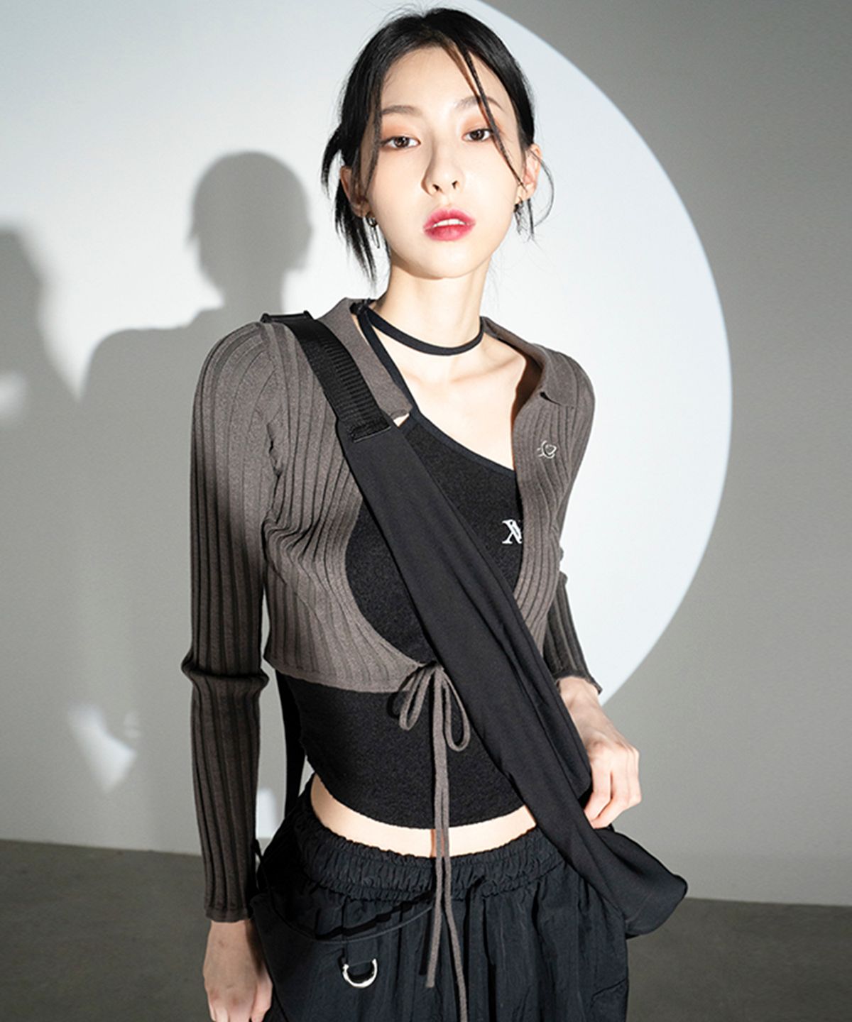 어반드레스(AVANDRESS) Crop String Cardigan - 4COL