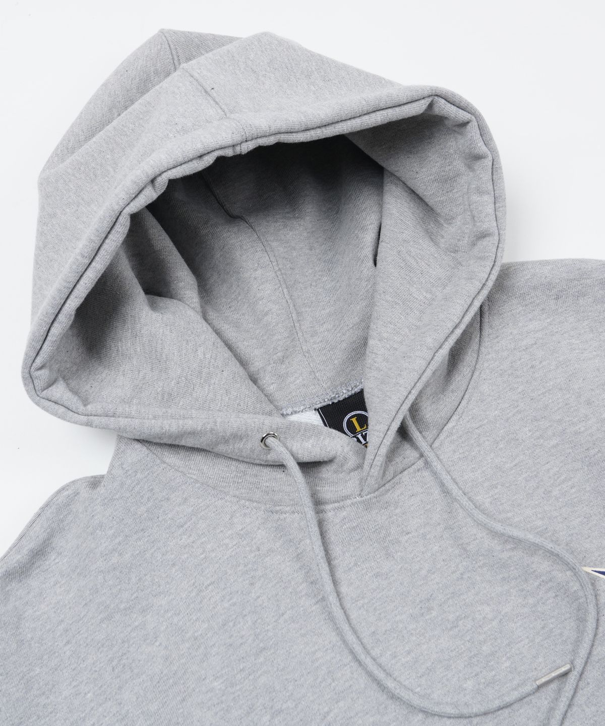 프리즘웍스(FRIZMWORKS) ELECTRICITY M-BADGE HOODY _ GRAY