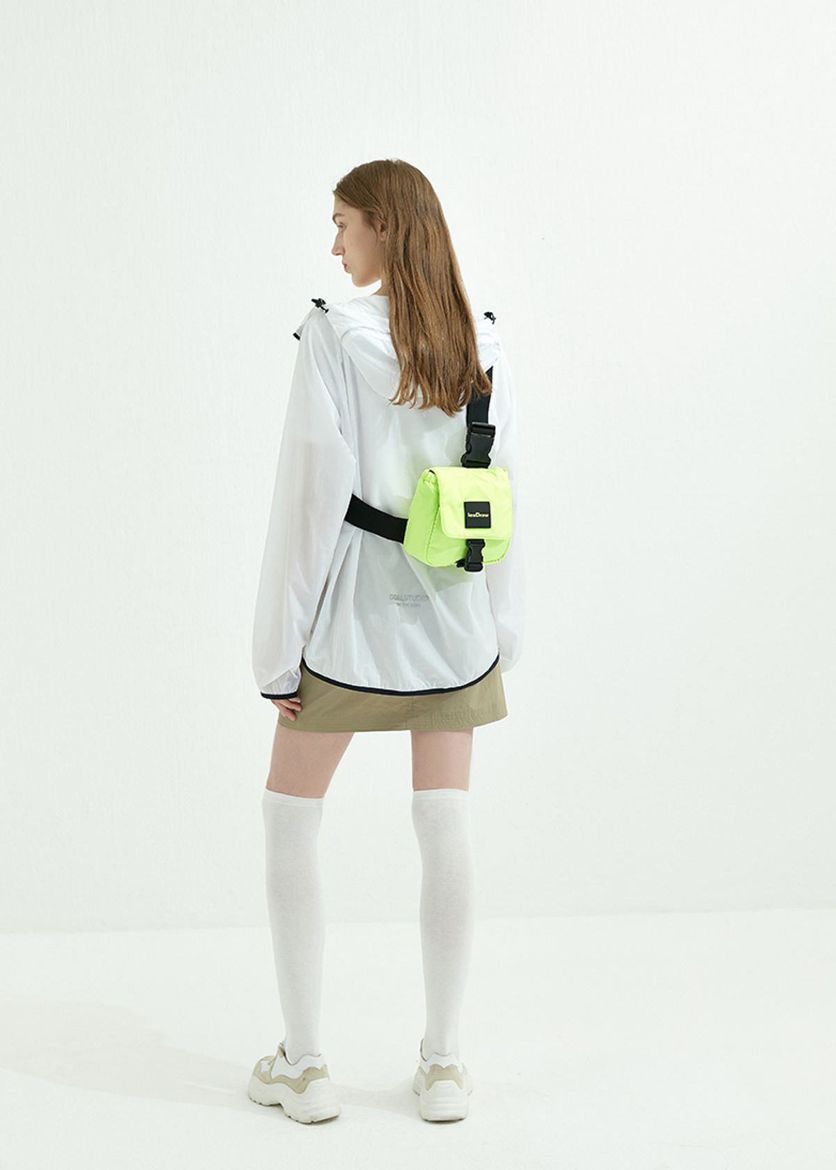 리드로(LEADRAW) B Messenger Bag Lime