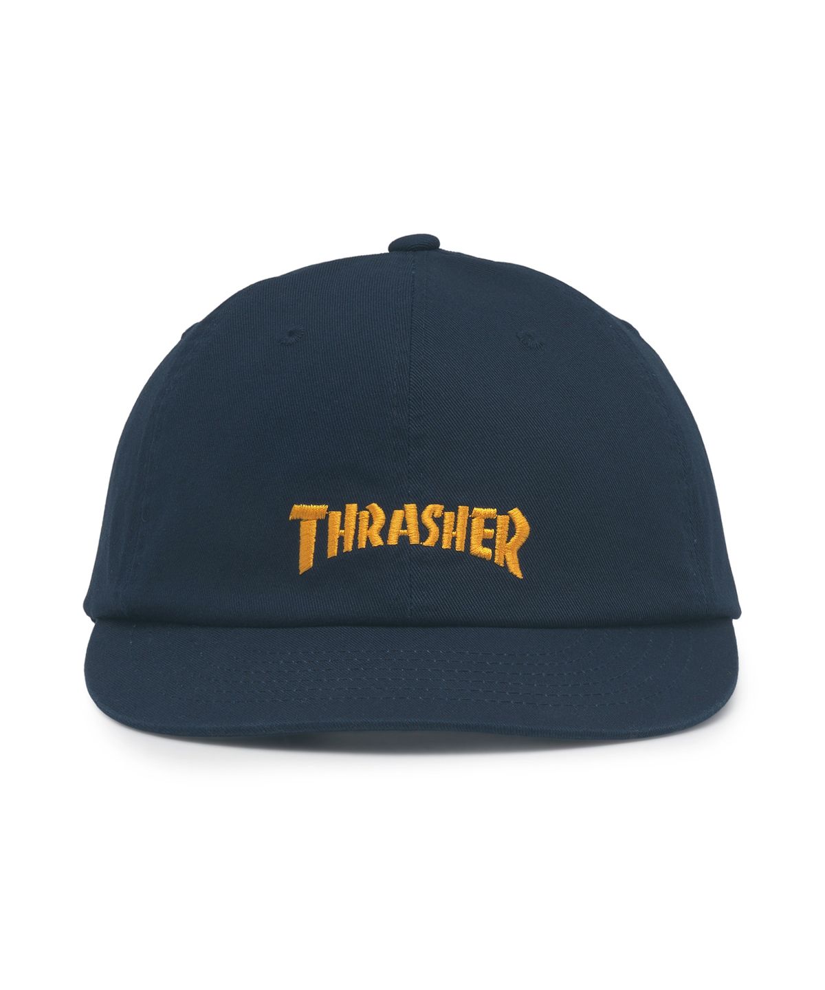 트레셔(THRASHER) 매거진 코튼 캡 네이비