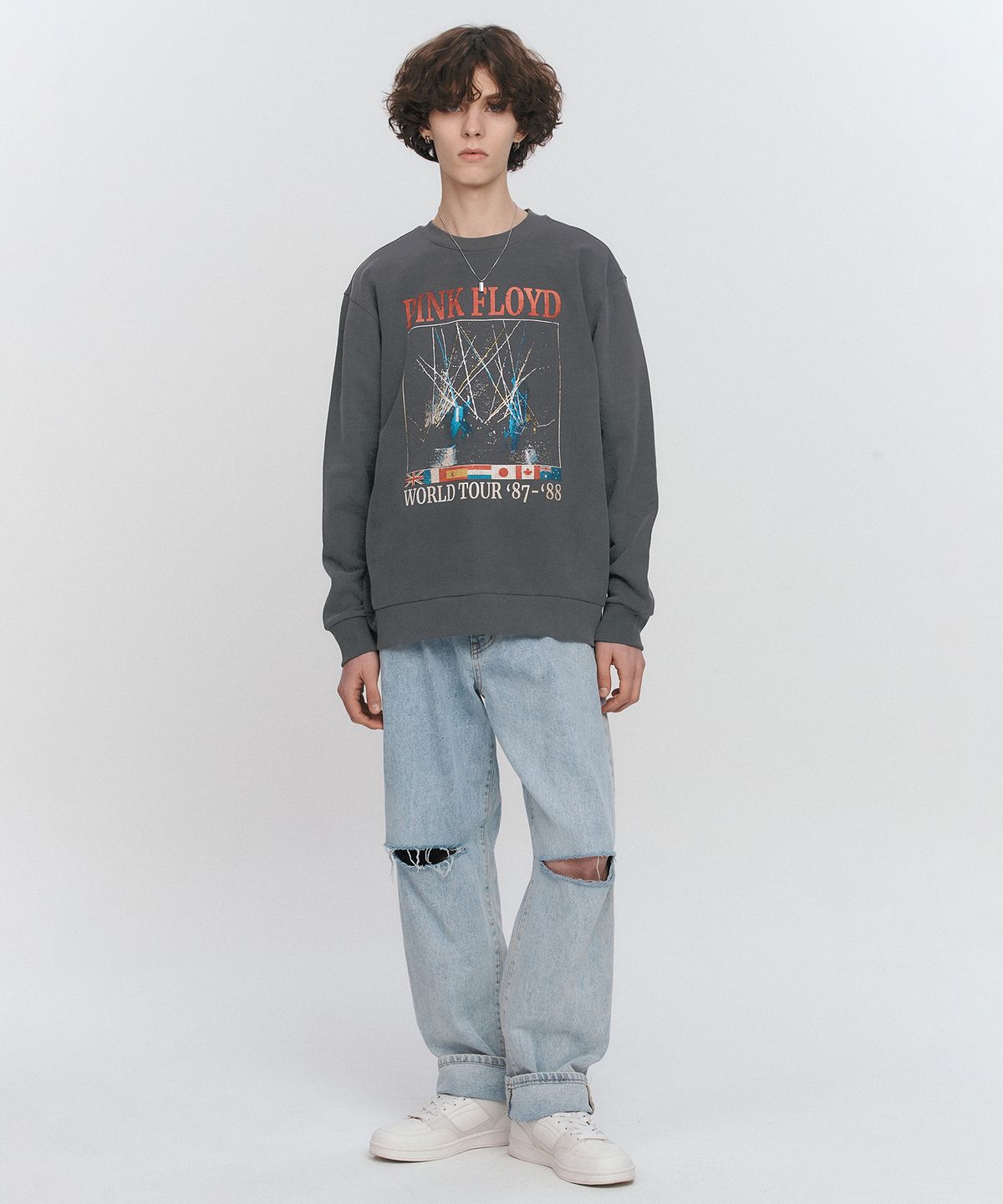 브라바도(BRAVADO) Pink Floyd World Tour Sweatshirt CC (BRENT2341)