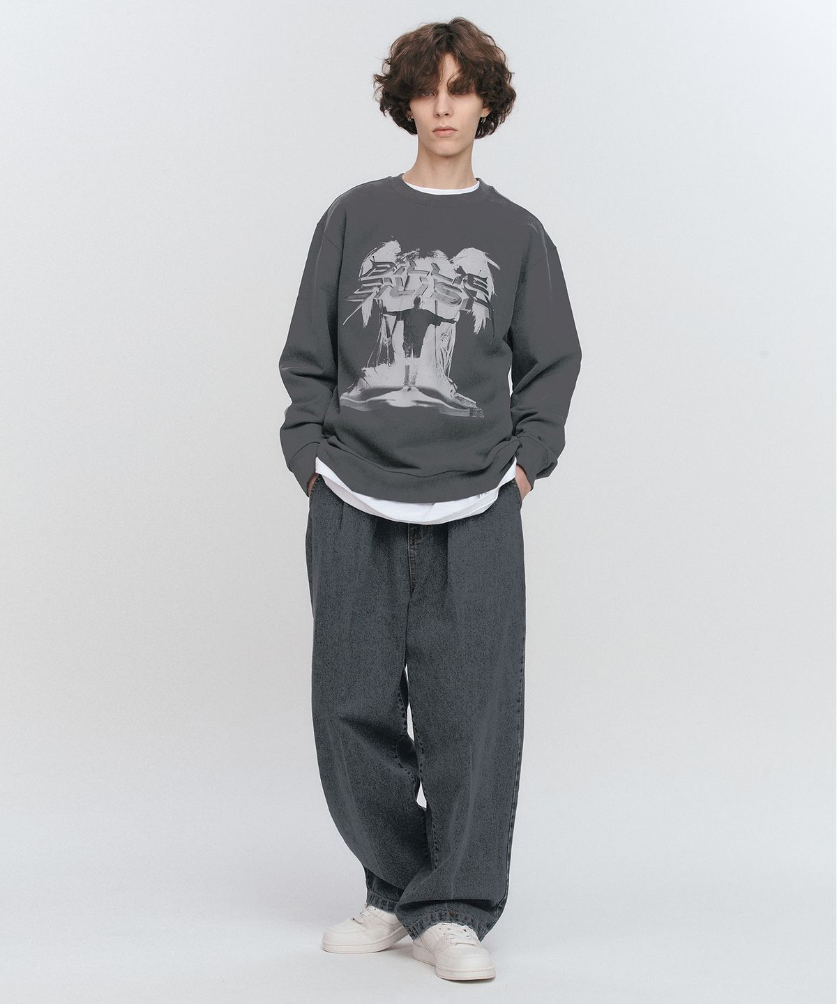 브라바도(BRAVADO) Billie Eilish Happier than ever Sweatshirt CC (BRENT2339)
