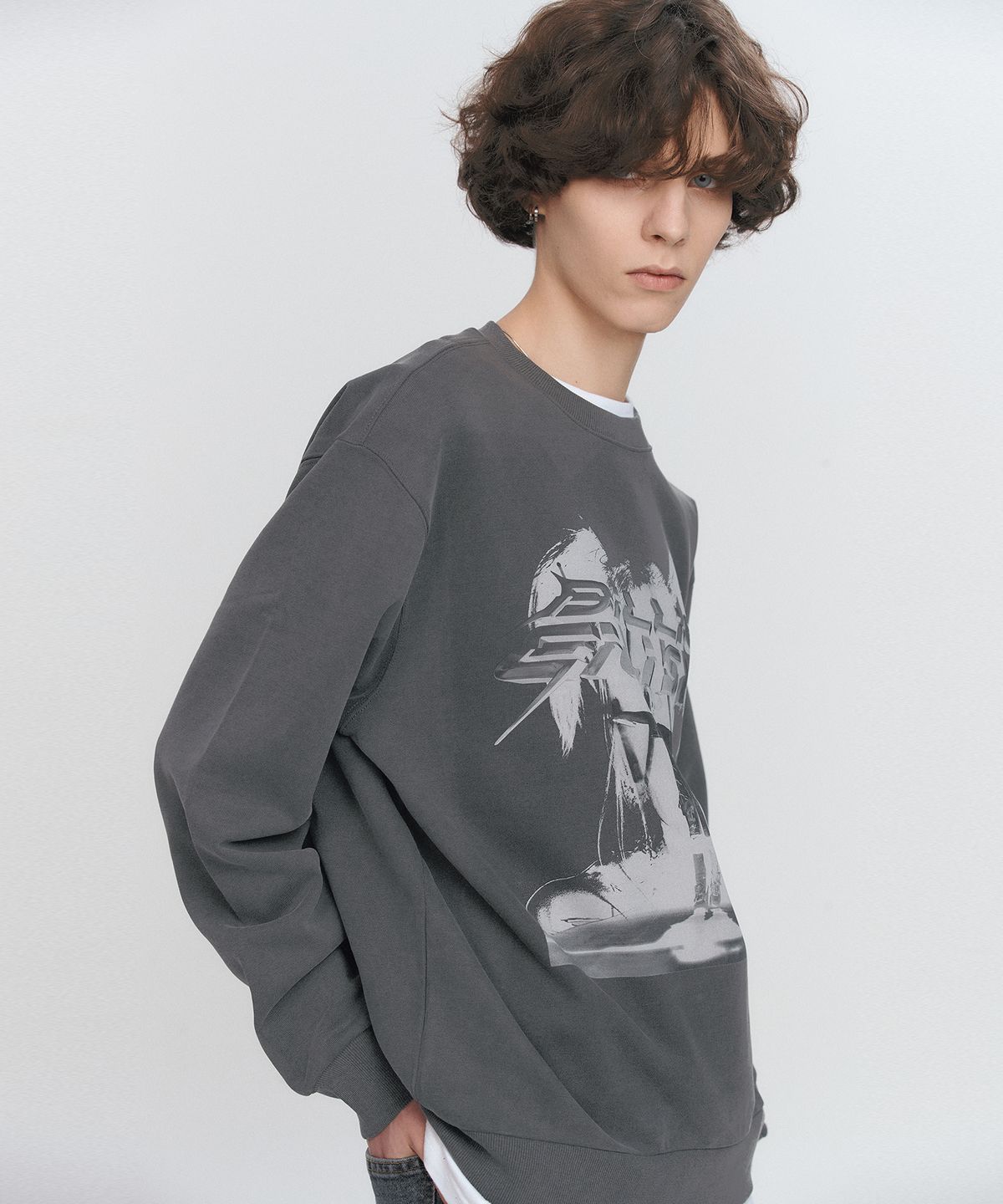 브라바도(BRAVADO) Billie Eilish Happier than ever Sweatshirt CC (BRENT2339)