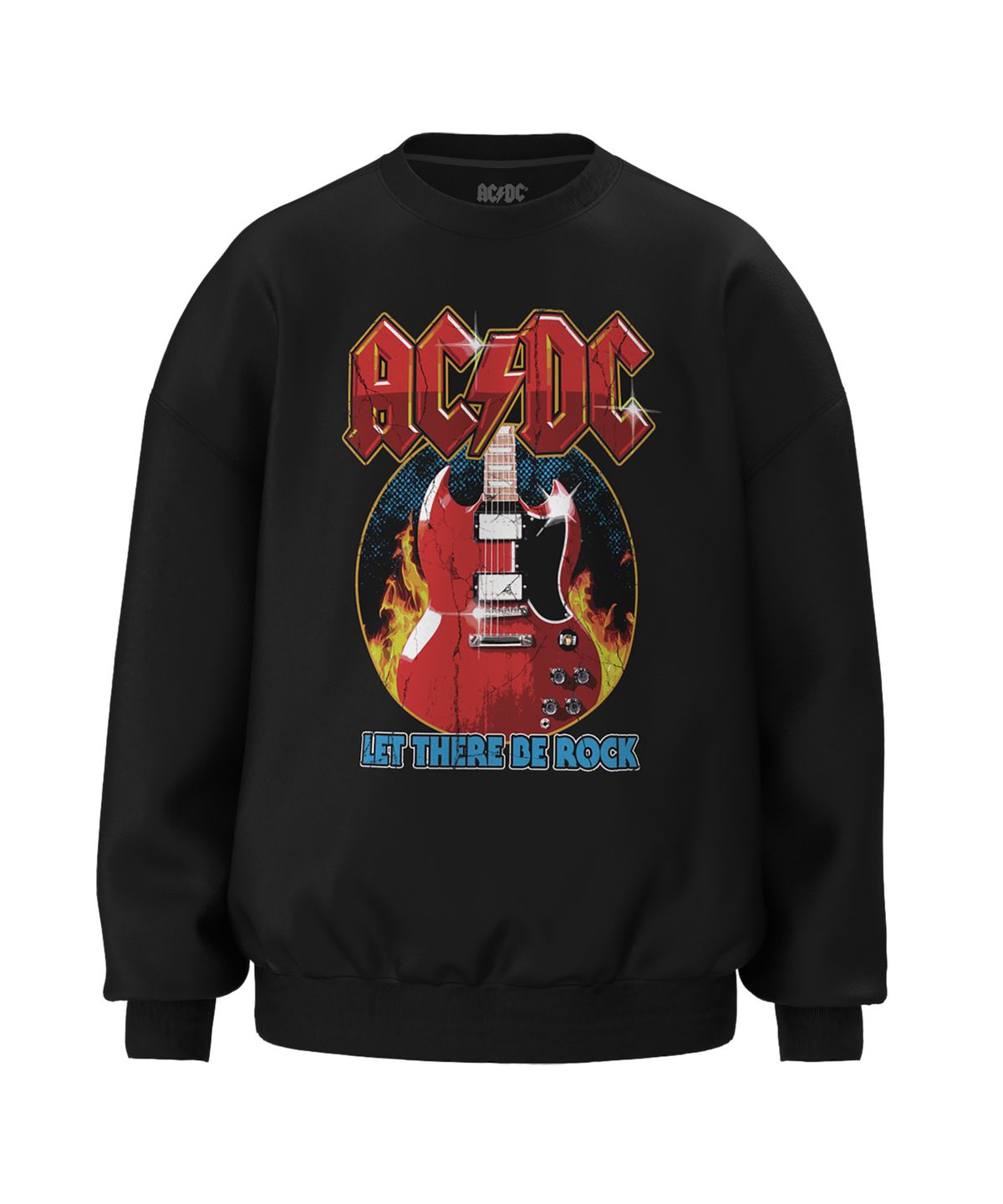 브라바도(BRAVADO) ACDC Let There Be Rock Sweatshirt BK (BRENT2318)