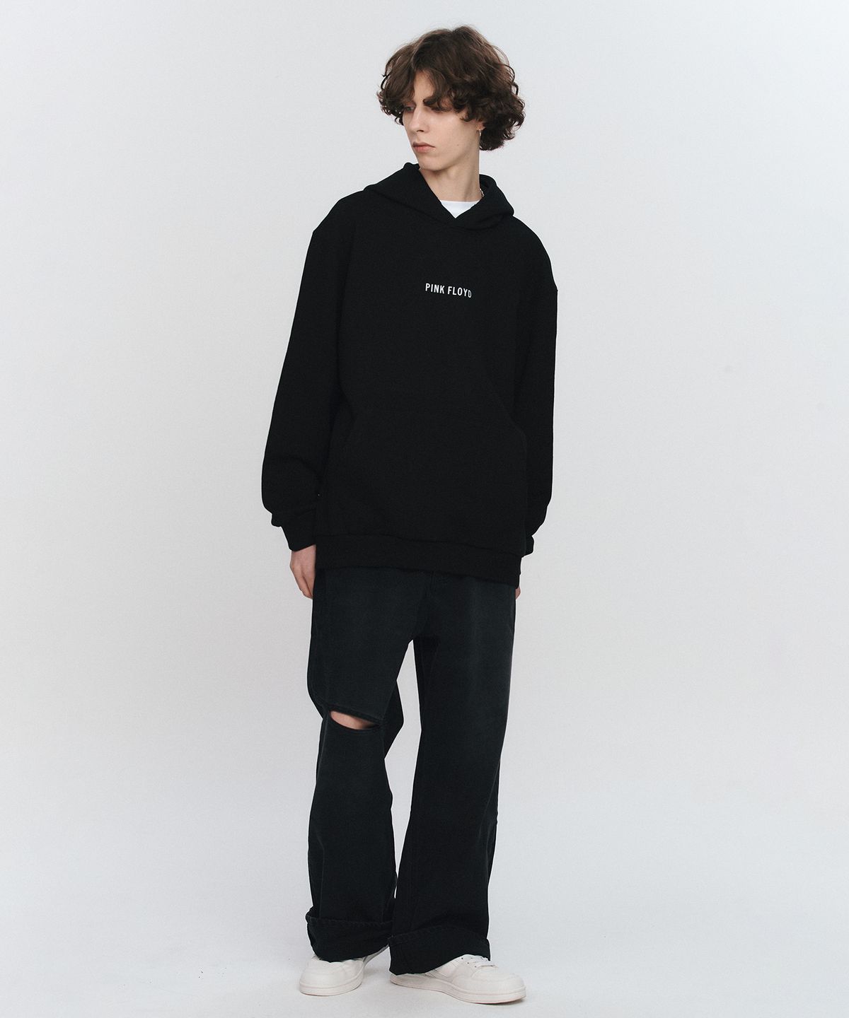 브라바도(BRAVADO) Pink Floyd TDSOTM Hoodie BK (BRENT2344)