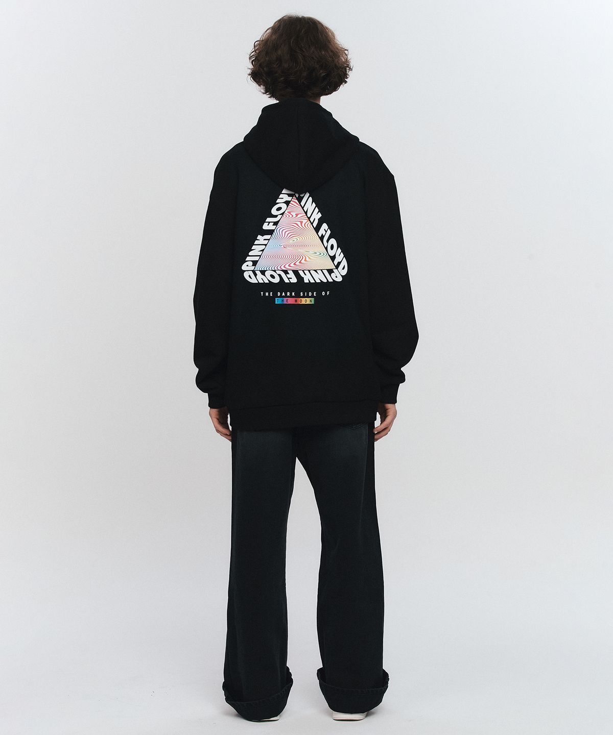 브라바도(BRAVADO) Pink Floyd TDSOTM Hoodie BK (BRENT2344)