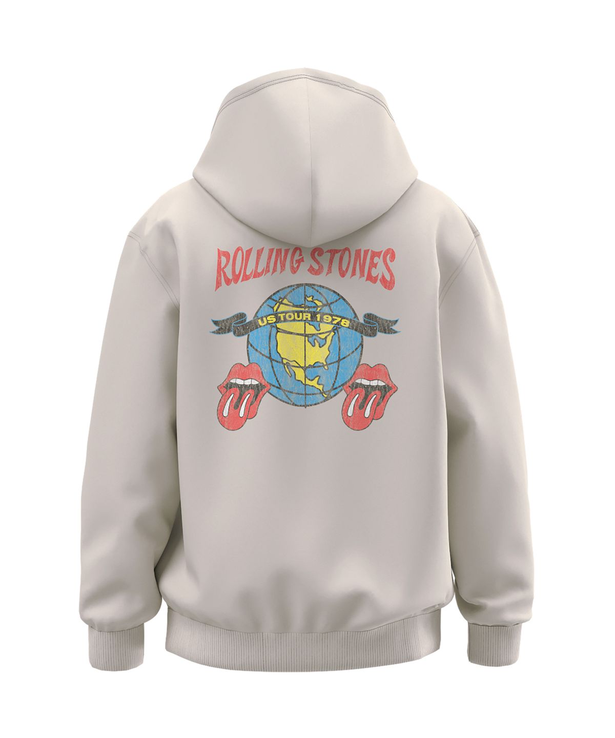 브라바도(BRAVADO) TRS US Tour 1978 Globe Tongue Hoodie BE (BRENT2332)
