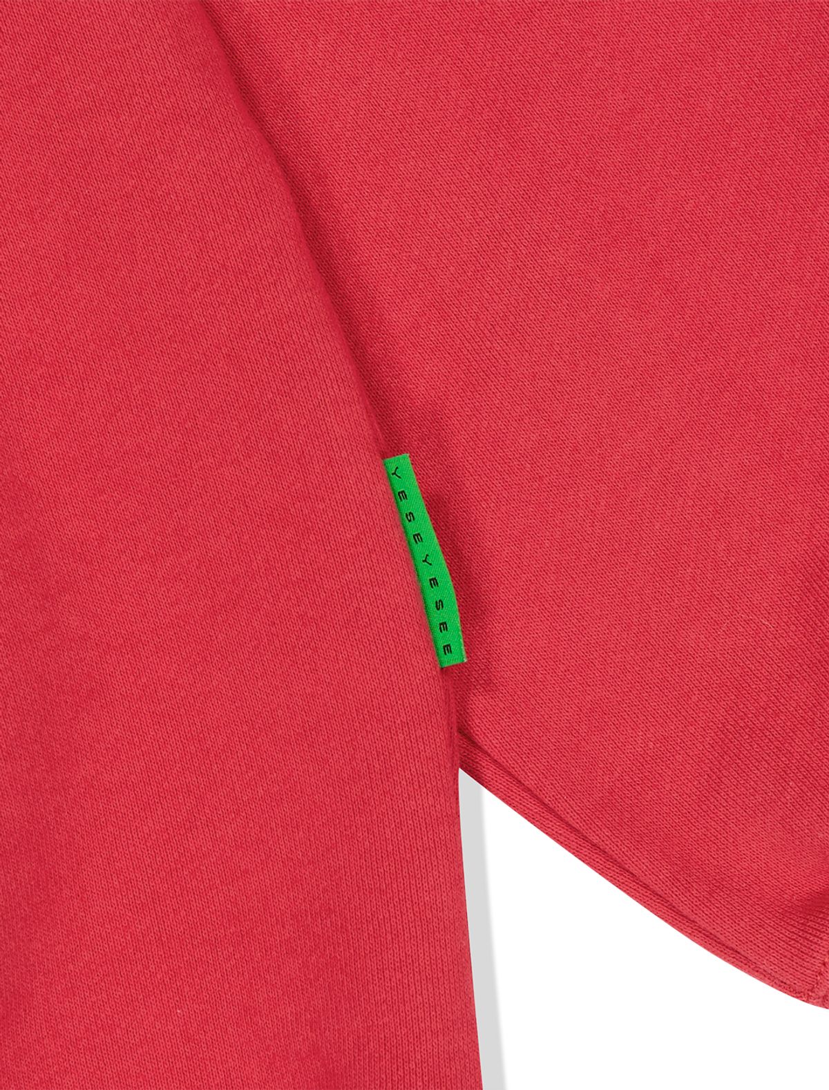 예스아이씨(YESEYESEE) Y.E.S Hardware Hoodie Red