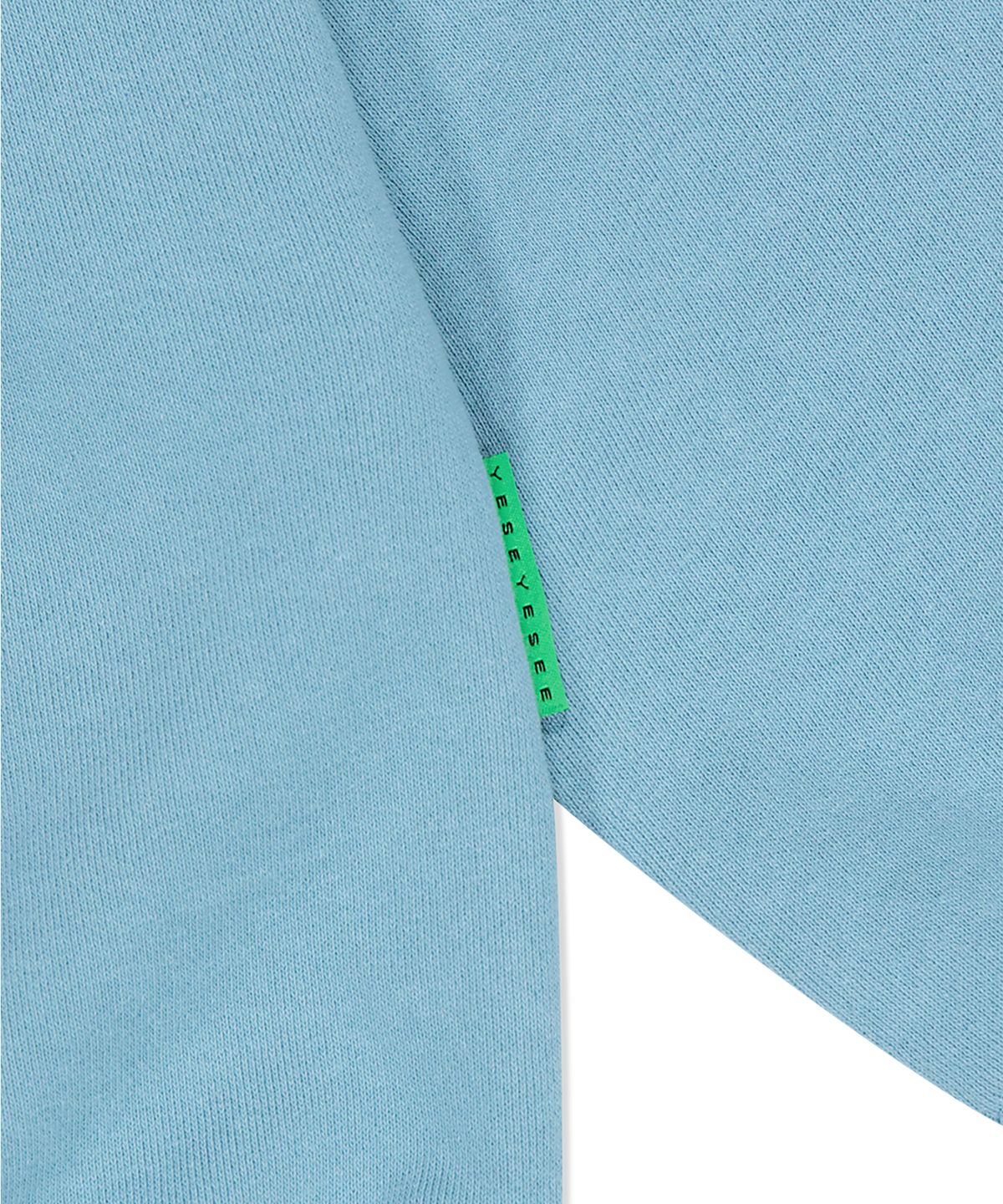 예스아이씨(YESEYESEE) Y.E.S Signature Hoodie Light Blue