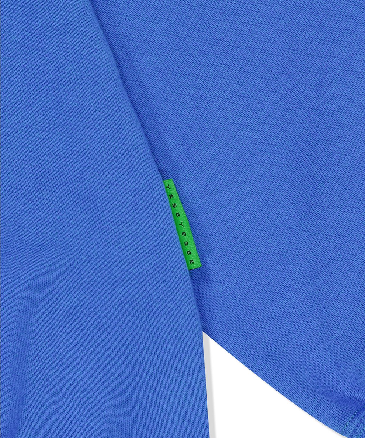 예스아이씨(YESEYESEE) Arch logo Hoodie Blue