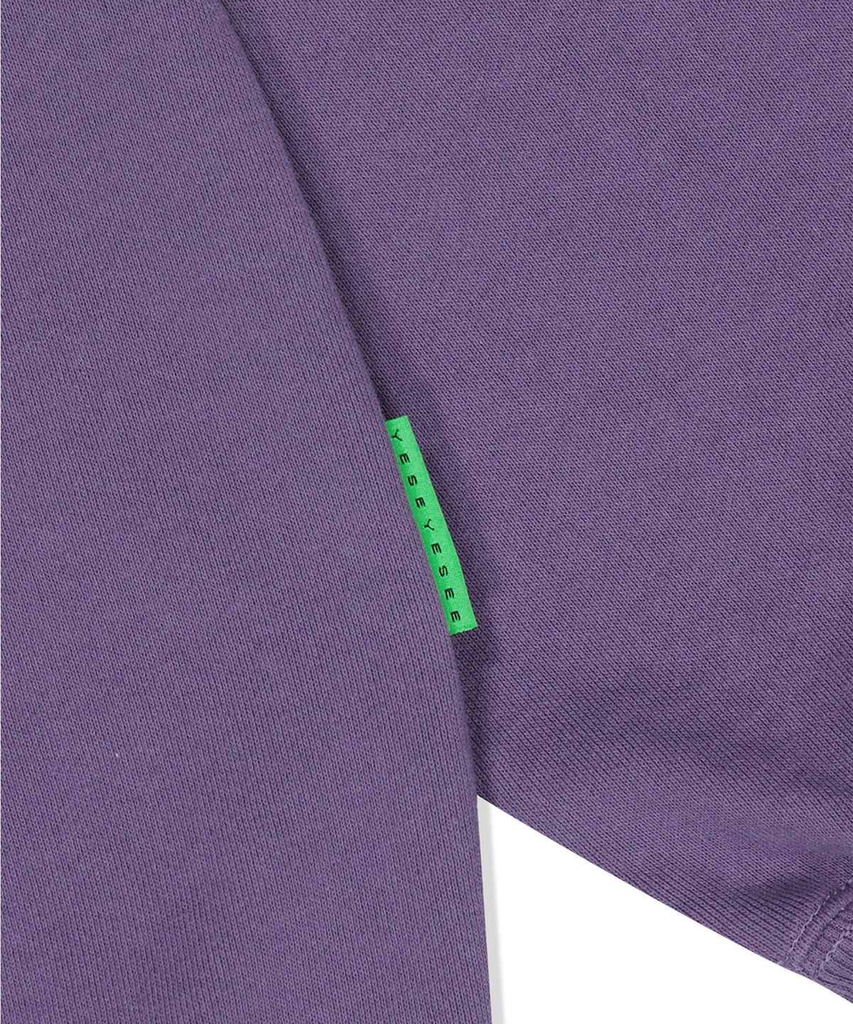 예스아이씨(YESEYESEE) C-logo Hoodie Grape