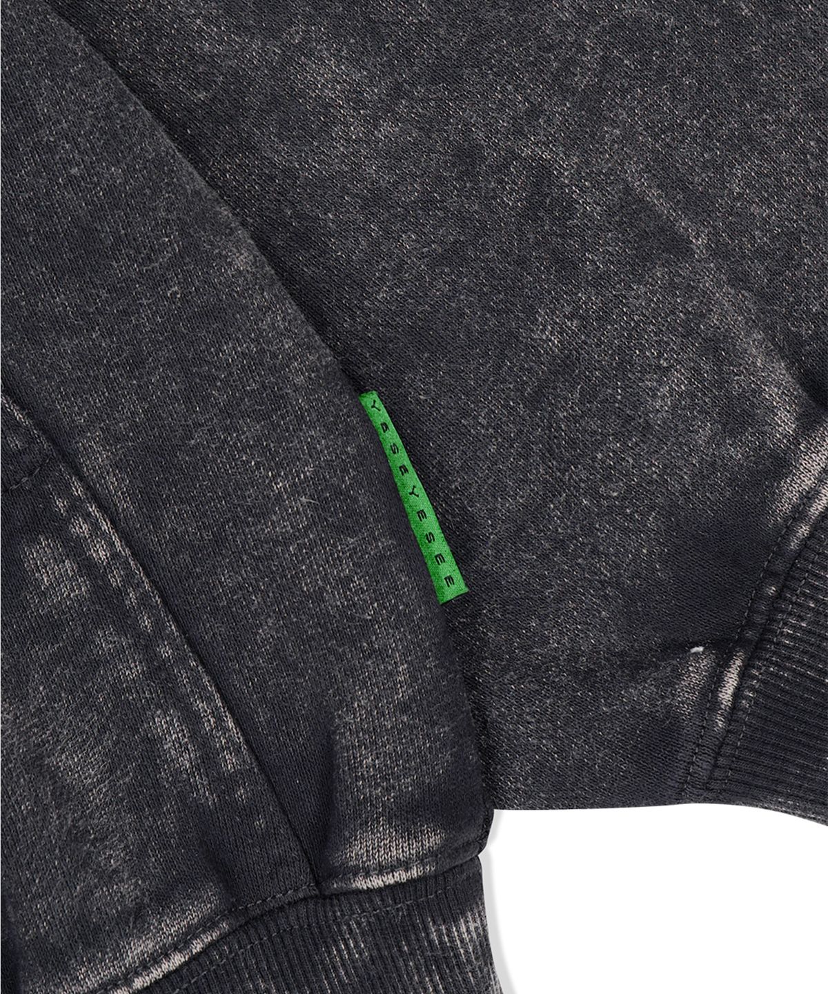 예스아이씨(YESEYESEE) Y.E.S Washing Half-zip Gun metal