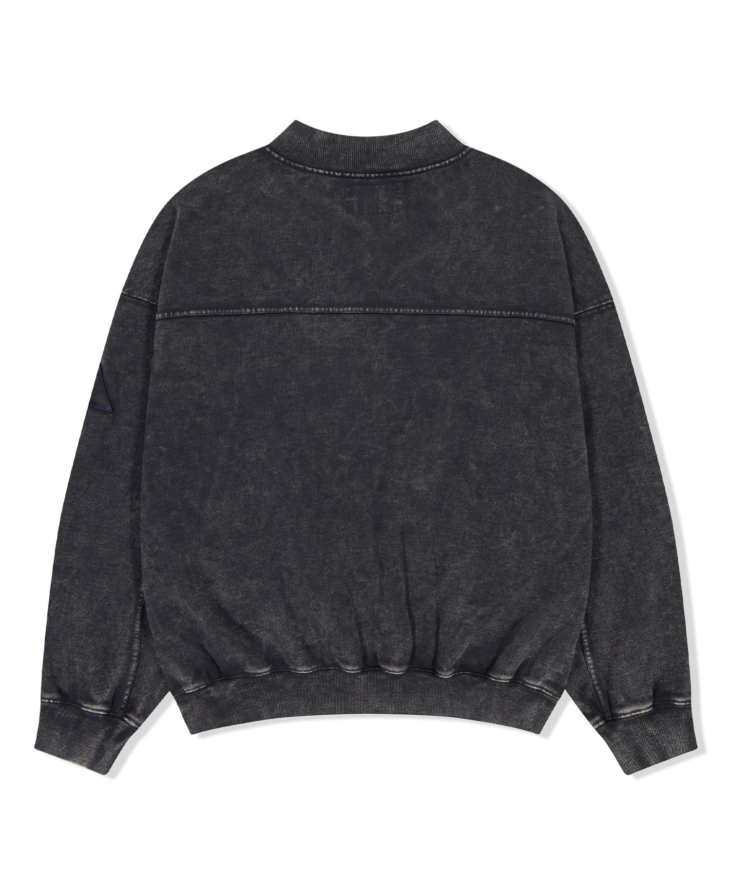 スウェット・トレーナー YESEYESEE Y.E.S Washing Halfzip Gun l MUSINSA | YESEYESEE YES Washing Half-zip Gun metal