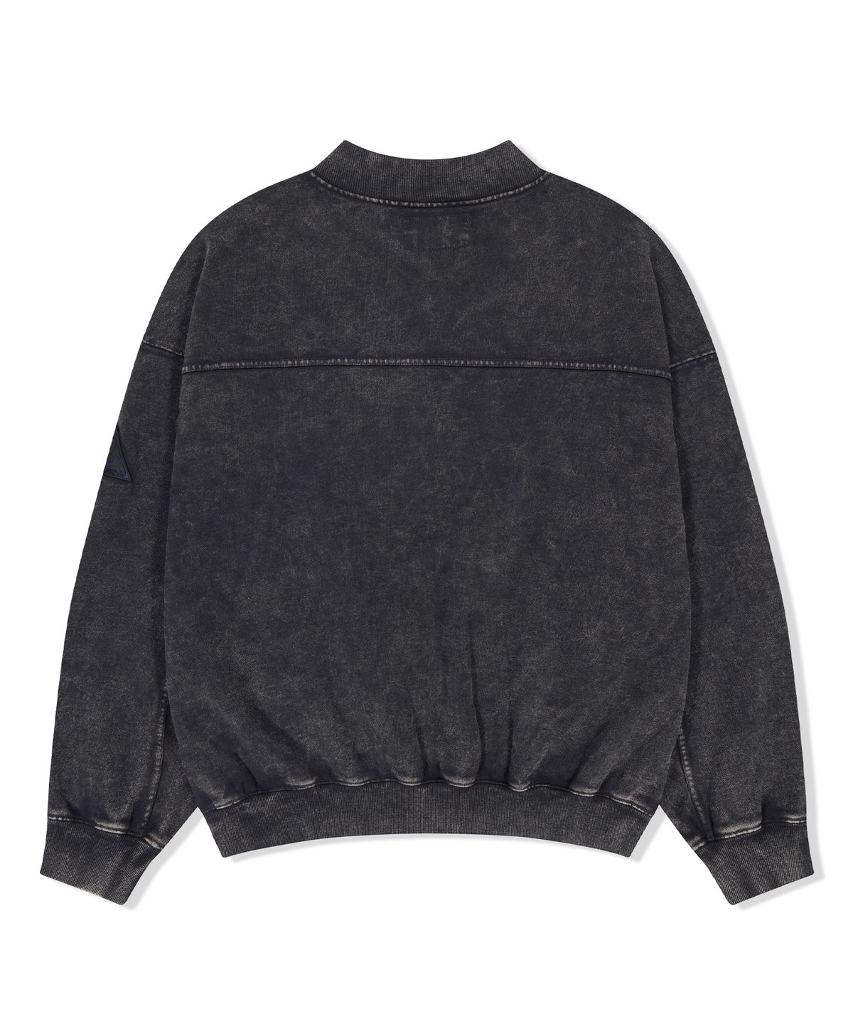 예스아이씨(YESEYESEE) Y.E.S Washing Half-zip Gun metal