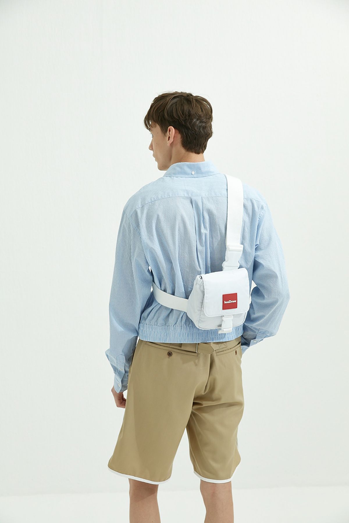 리드로(LEADRAW) B Messenger Bag Ivory