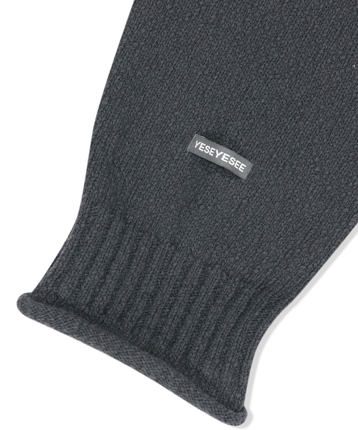 예스아이씨(YESEYESEE) Y.E.S Fisherman Sweater Gun metal
