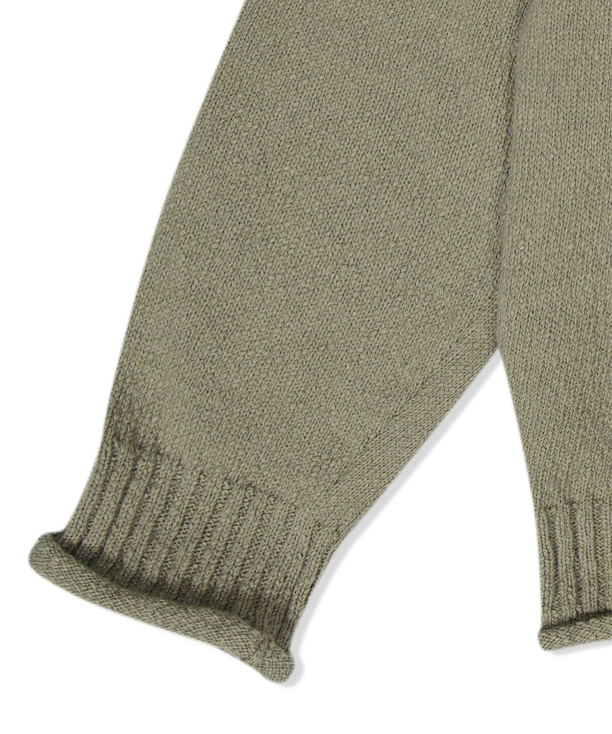 예스아이씨(YESEYESEE) Y.E.S Fisherman Sweater Khaki