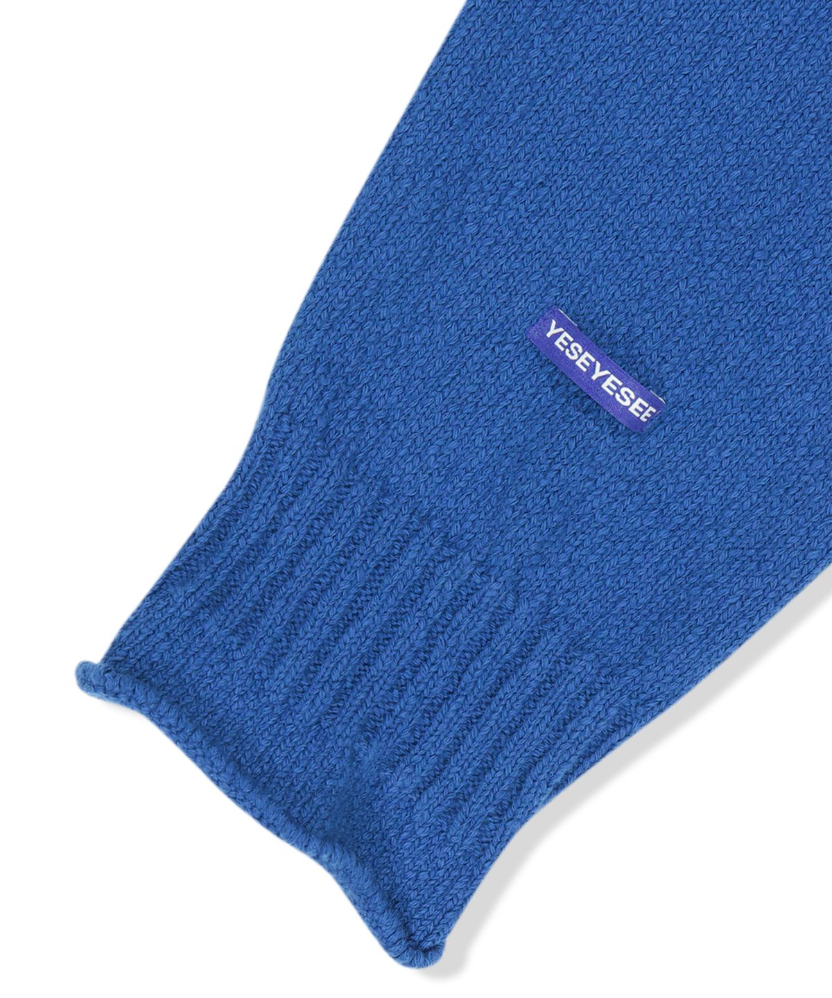 예스아이씨(YESEYESEE) Y.E.S Fisherman Sweater Blue