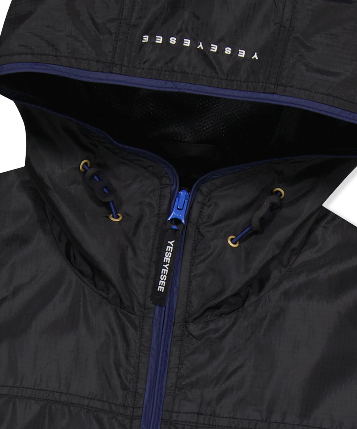 예스아이씨(YESEYESEE) [23SS] Y.E.S Windbreaker Black